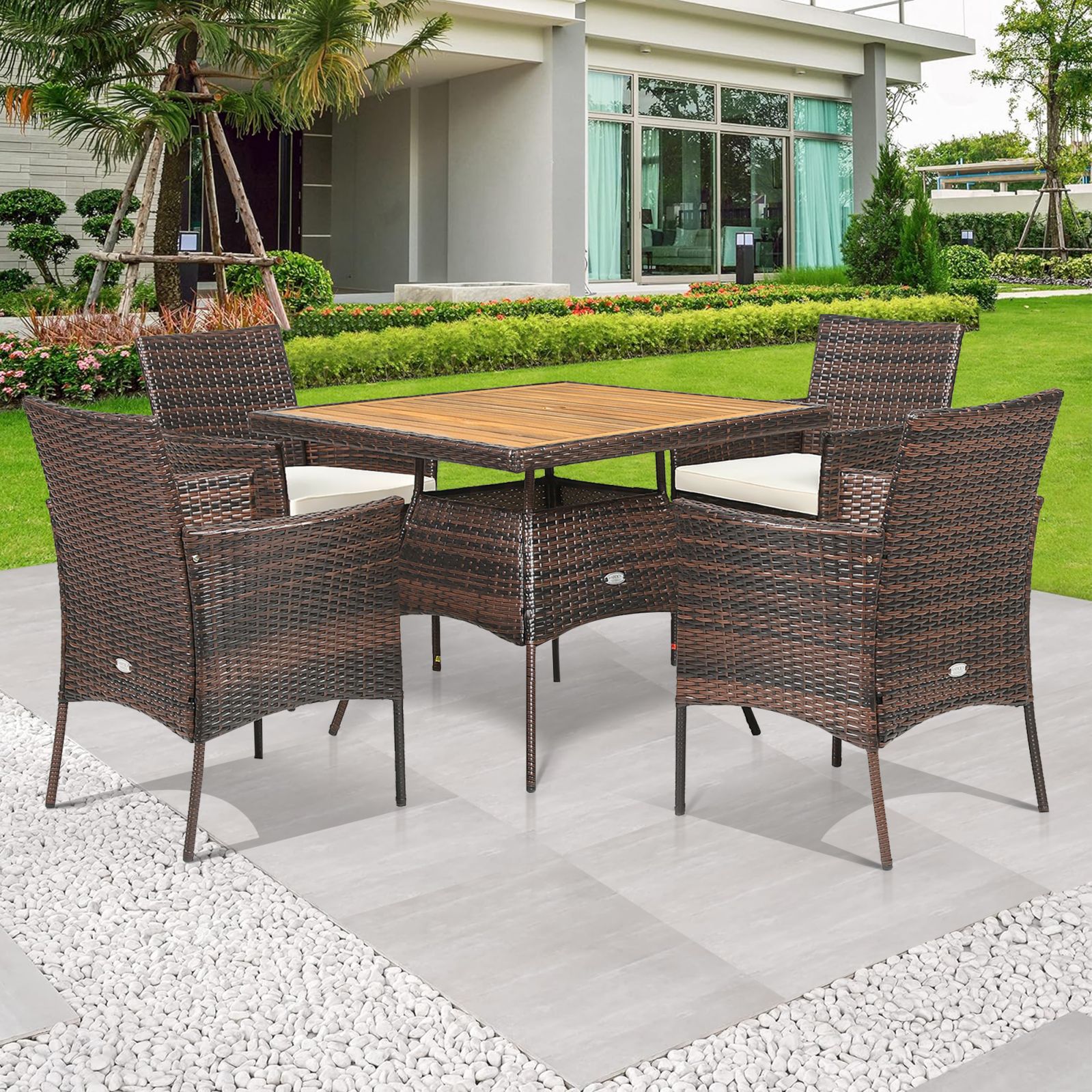 WELLFOR OUS67789+ Patio-Dining-Sets - View #4