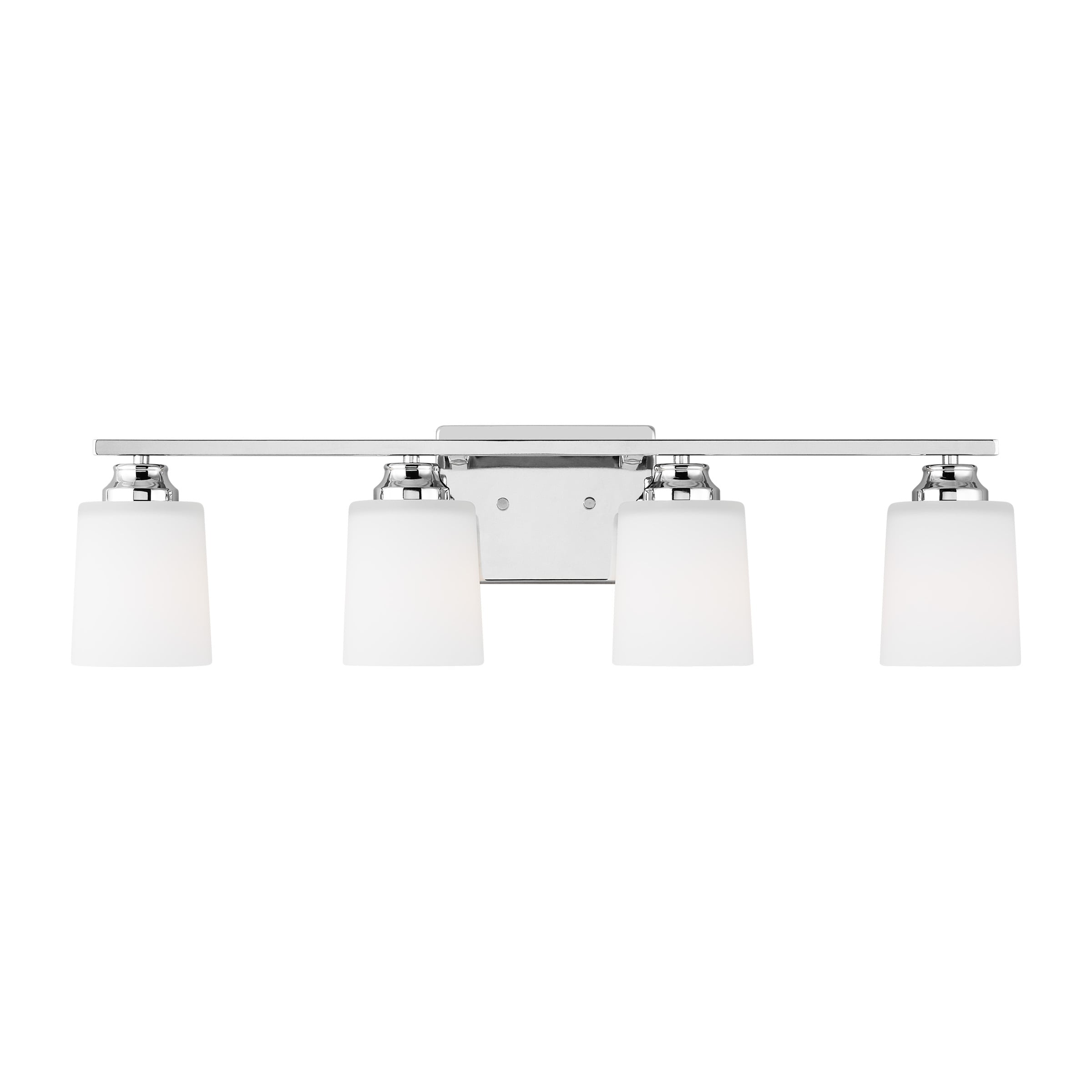 Generation Lighting 4420904-05 Vinton 29-in 4 -Light Chrome Transitional Vanity light