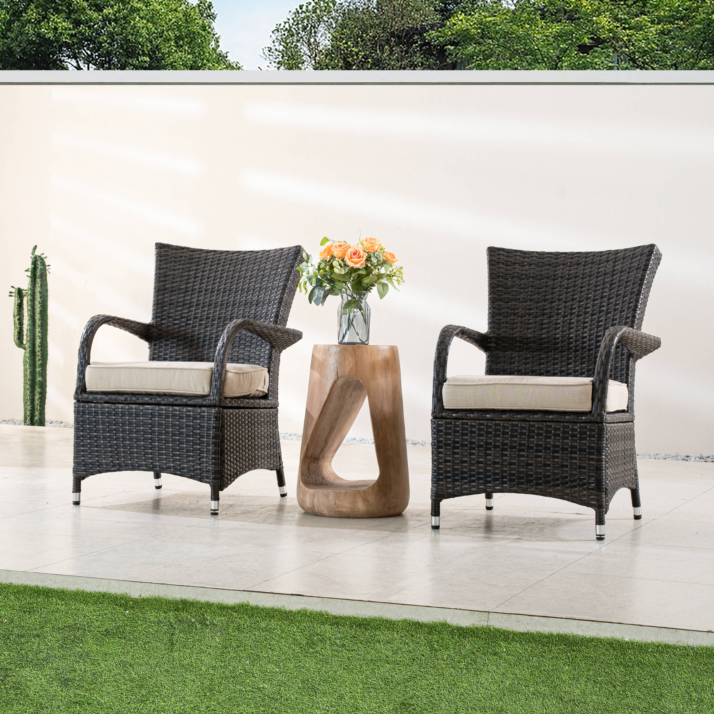 Direct Wicker DWC-250062ST1122B Patio-Conversation-Sets - View #4