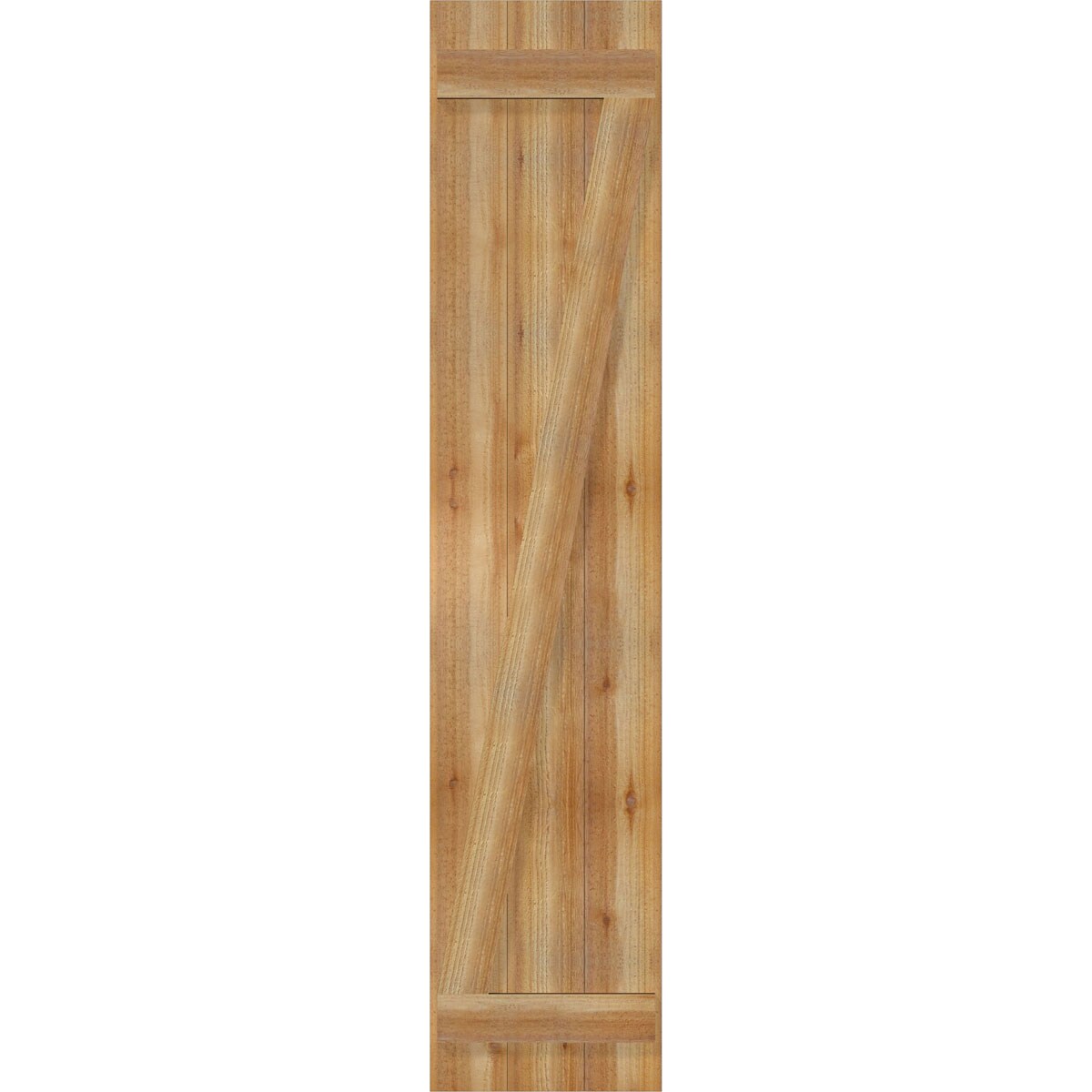 Ekena Millwork RBJ06Z16X076RWR Exterior-Shutters - View #5