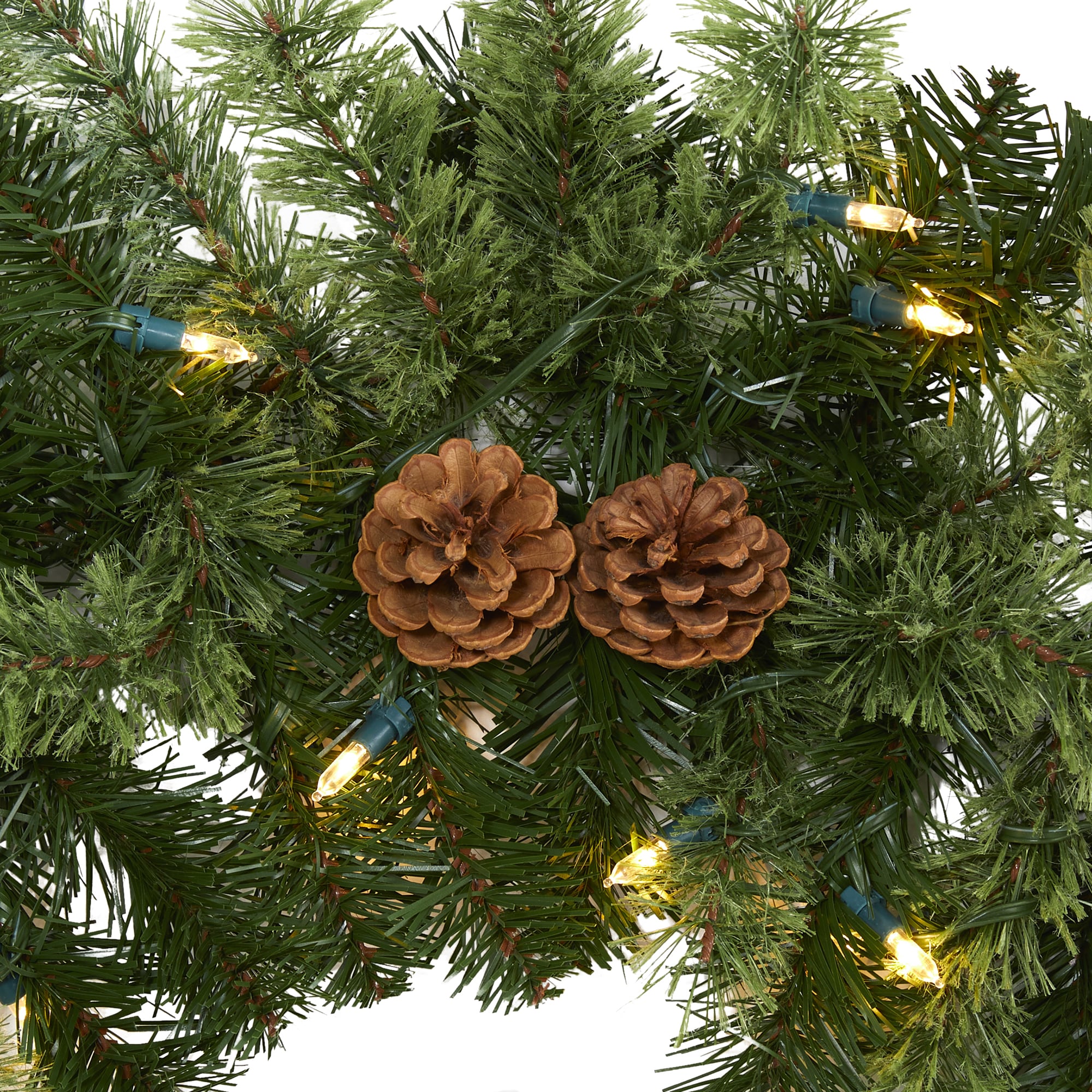 Nearly Natural 4459 Artificial-Christmas-Garland - View #4