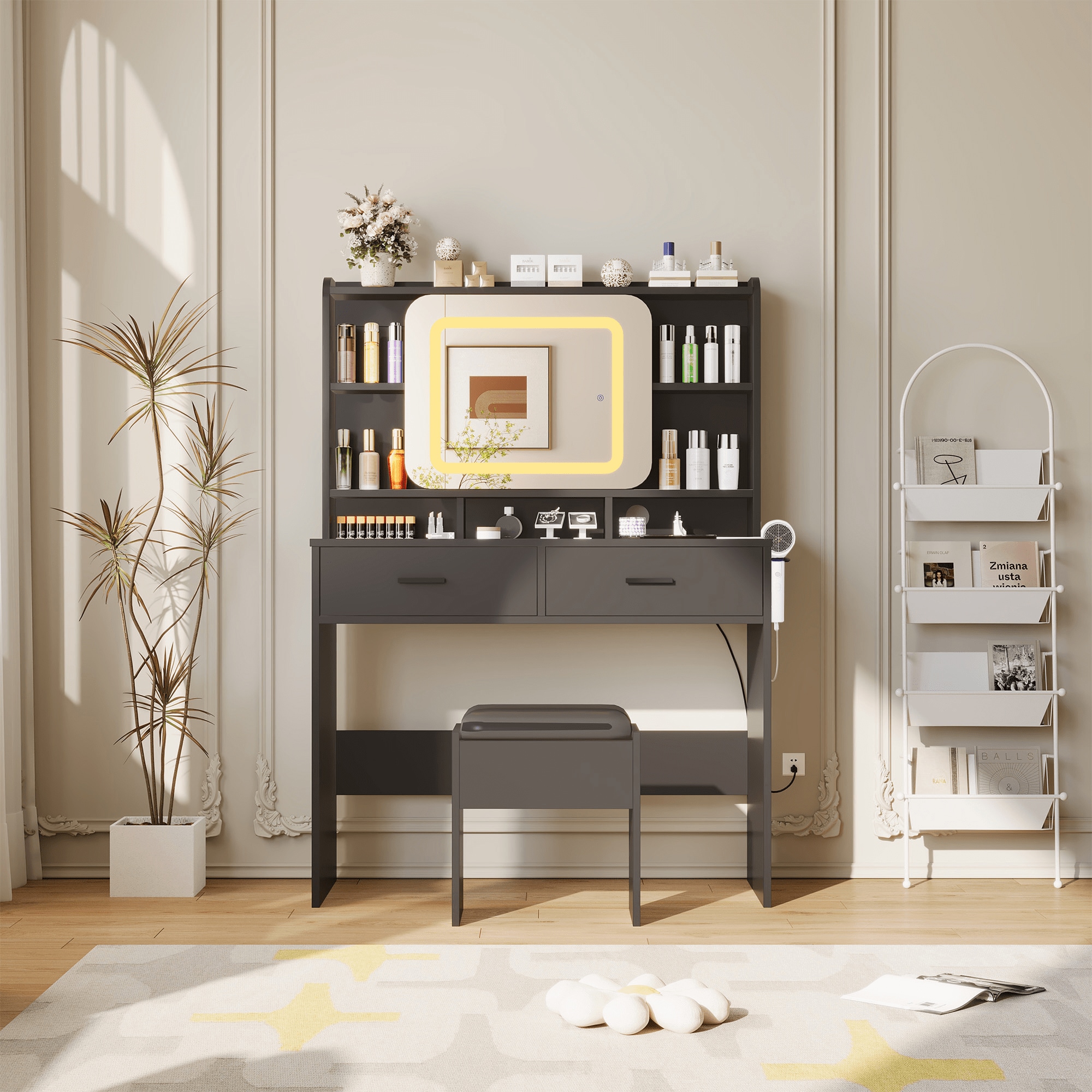 Qeetex SUN-PHO-339KFQYM Bedroom-Vanities - View #2