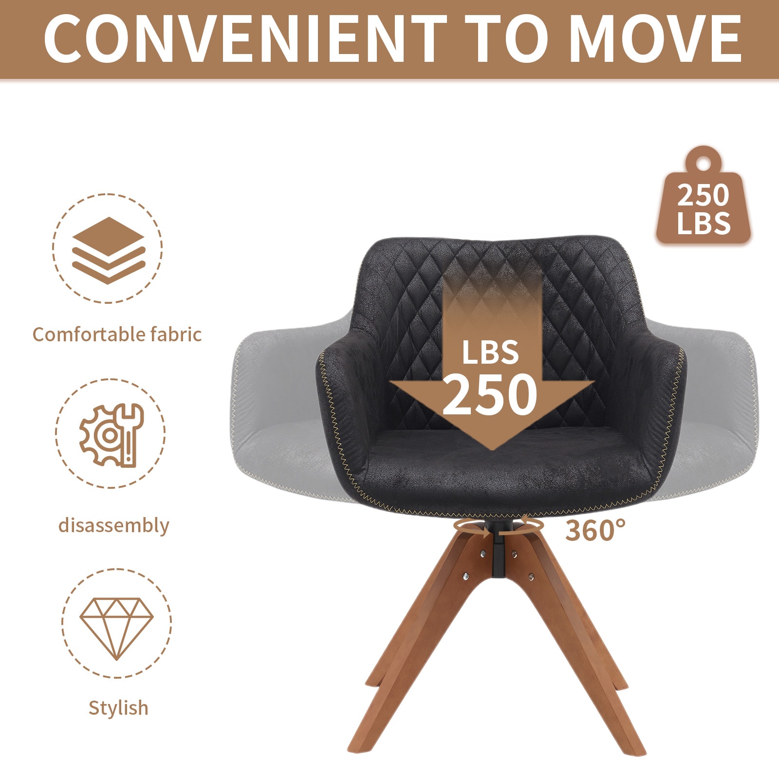 BWE A-9CHAIR-08-B Dining-Chairs - View #3