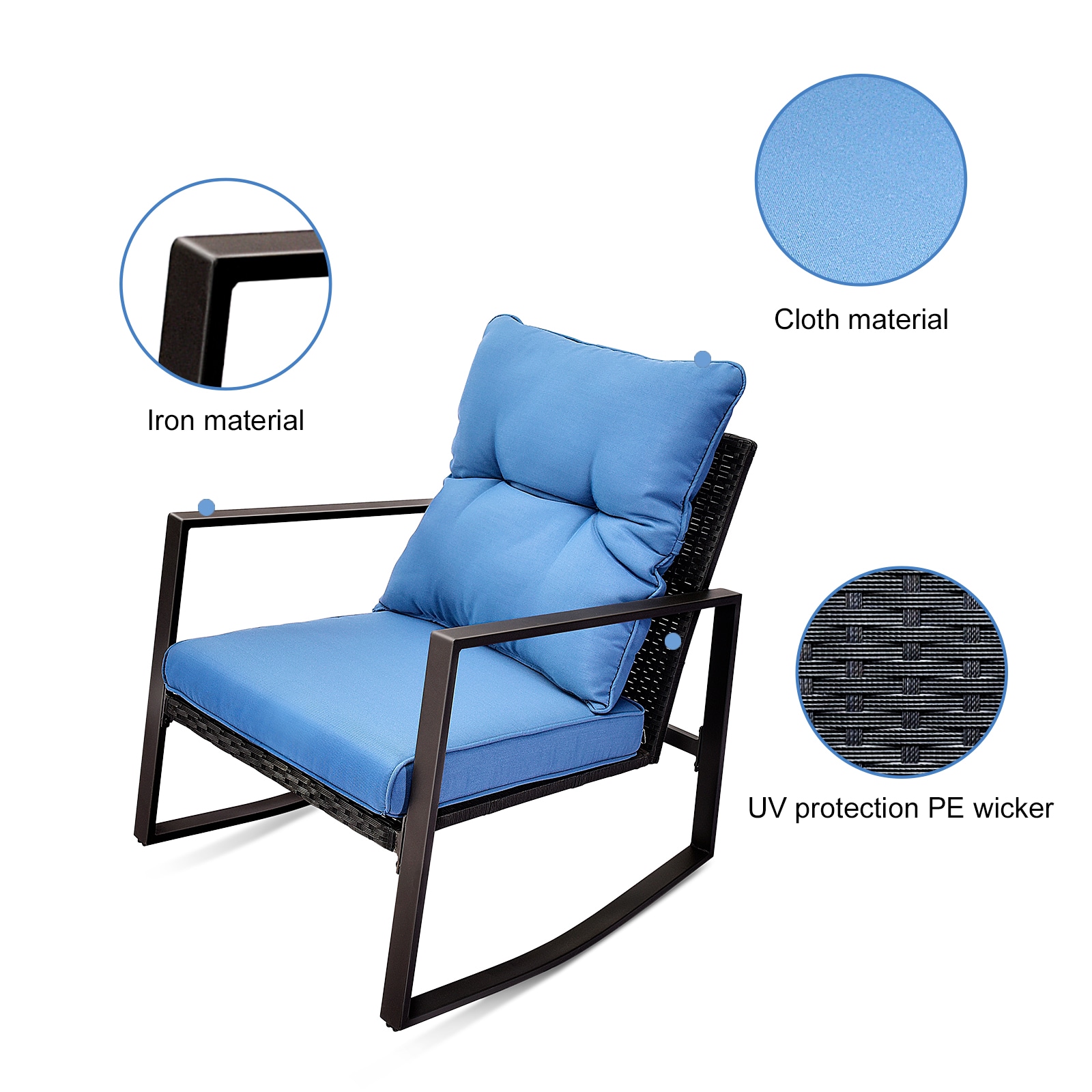 AHIOU HOME ZAAHG-P175018SF Patio-Conversation-Sets - View #9