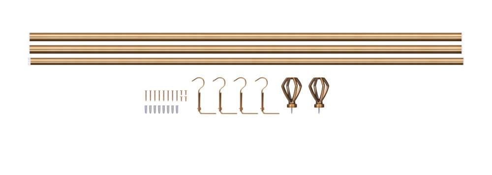 The Haven Collection 011-72144GB Curtain-Rods - View #3