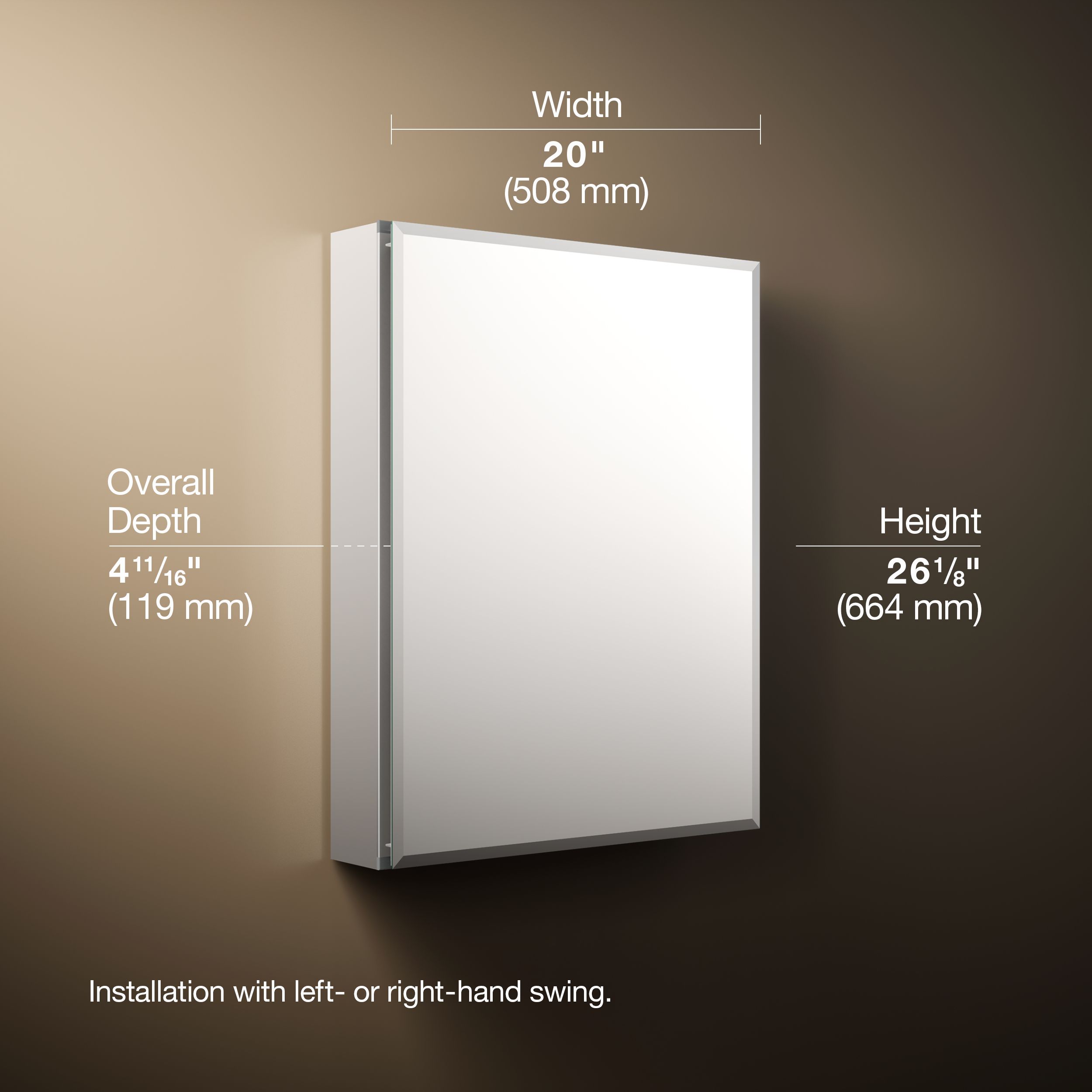 KOHLER K-R32067-NA Bathroom-Medicine-Cabinets - Thumbnail View #2