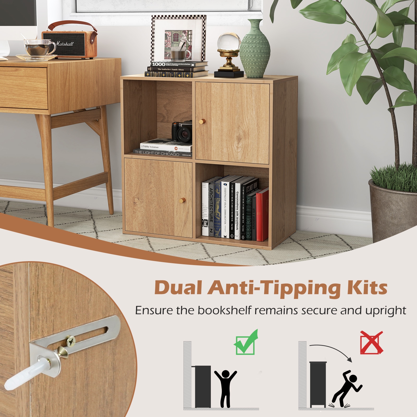 Slickblue D-CO-AN83801BC bookcases - View #8