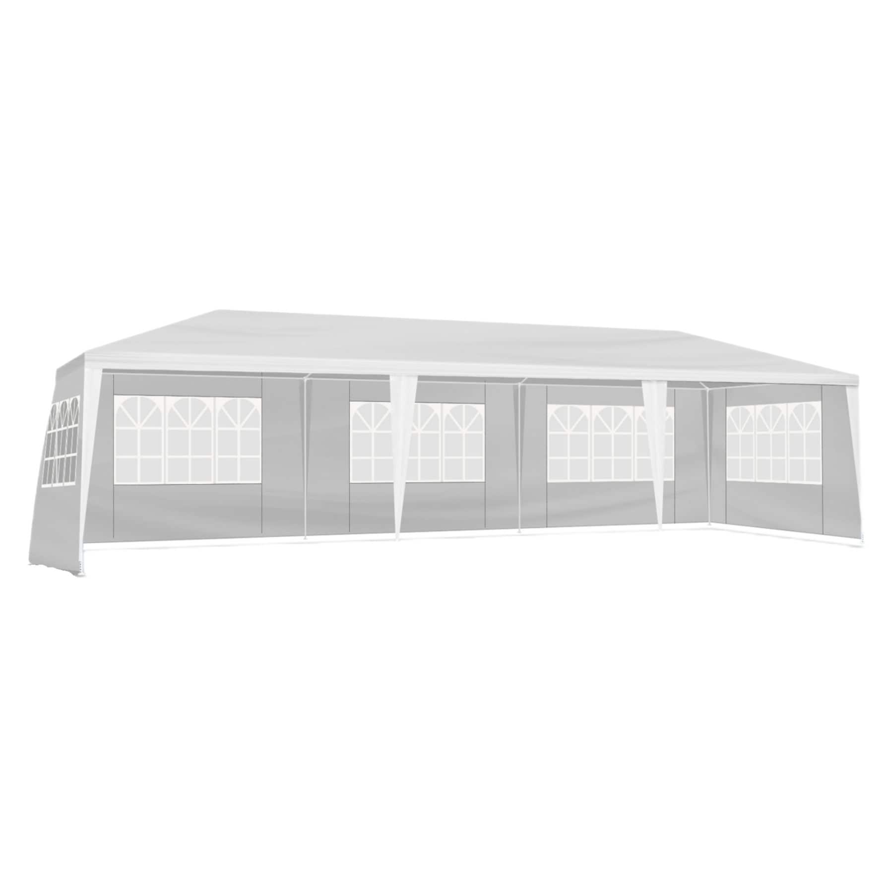 Maocao Hoom BH70356 29.58-Feet x 9.83-Feet Rectangle White Party canopy