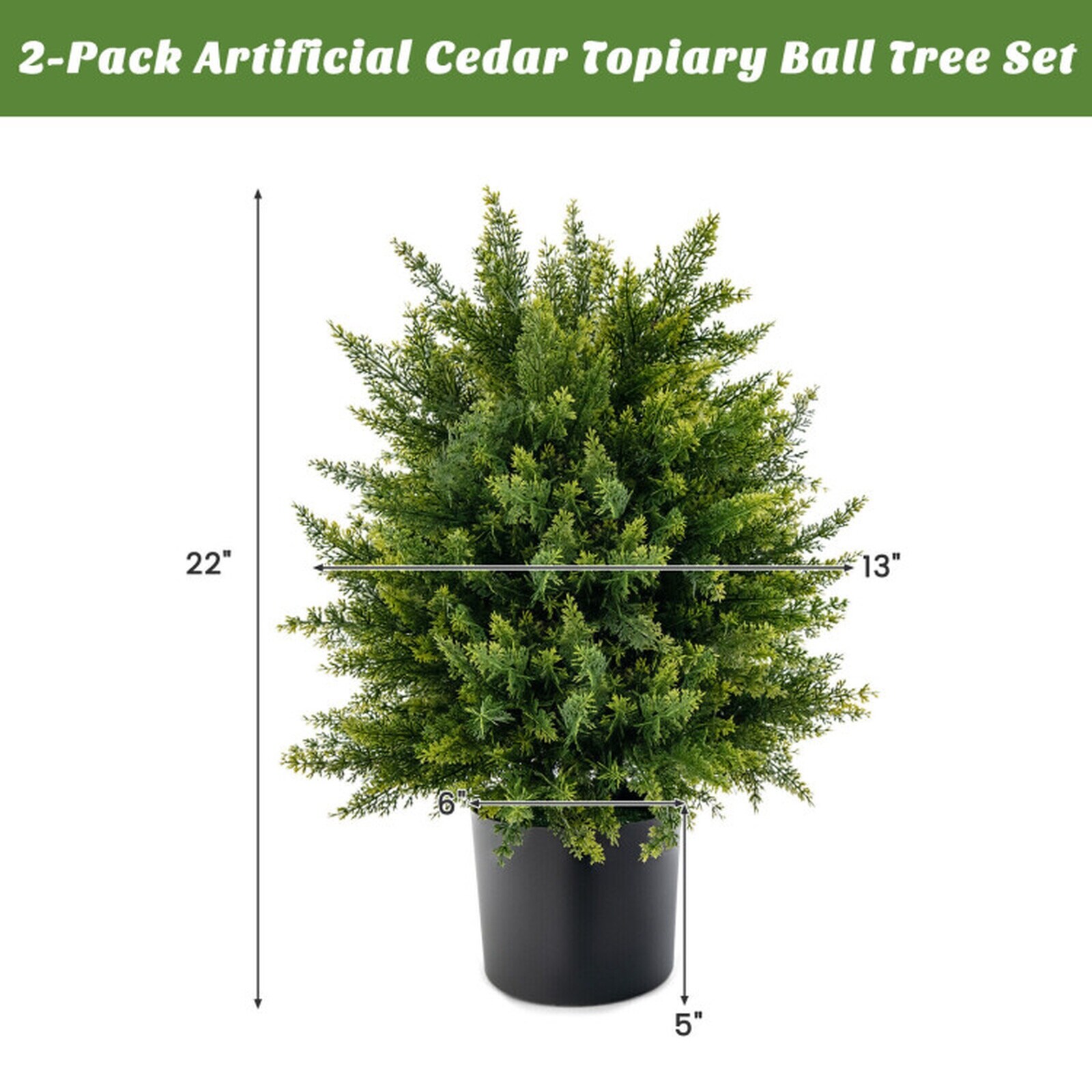 SUGIFT LW102SUGHY2735 Artificial-Plants-Trees - View #3