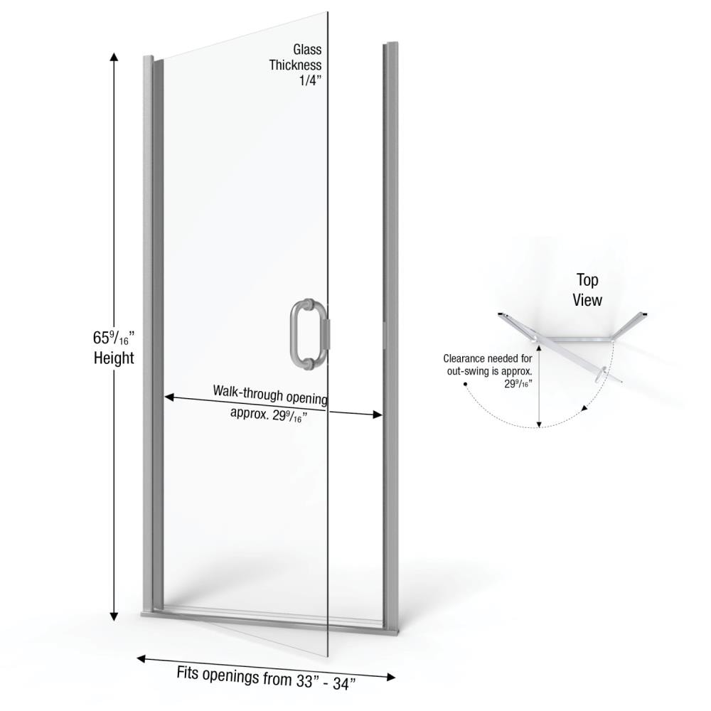 Basco INFN00A3465CLBN Shower-Doors - View #2