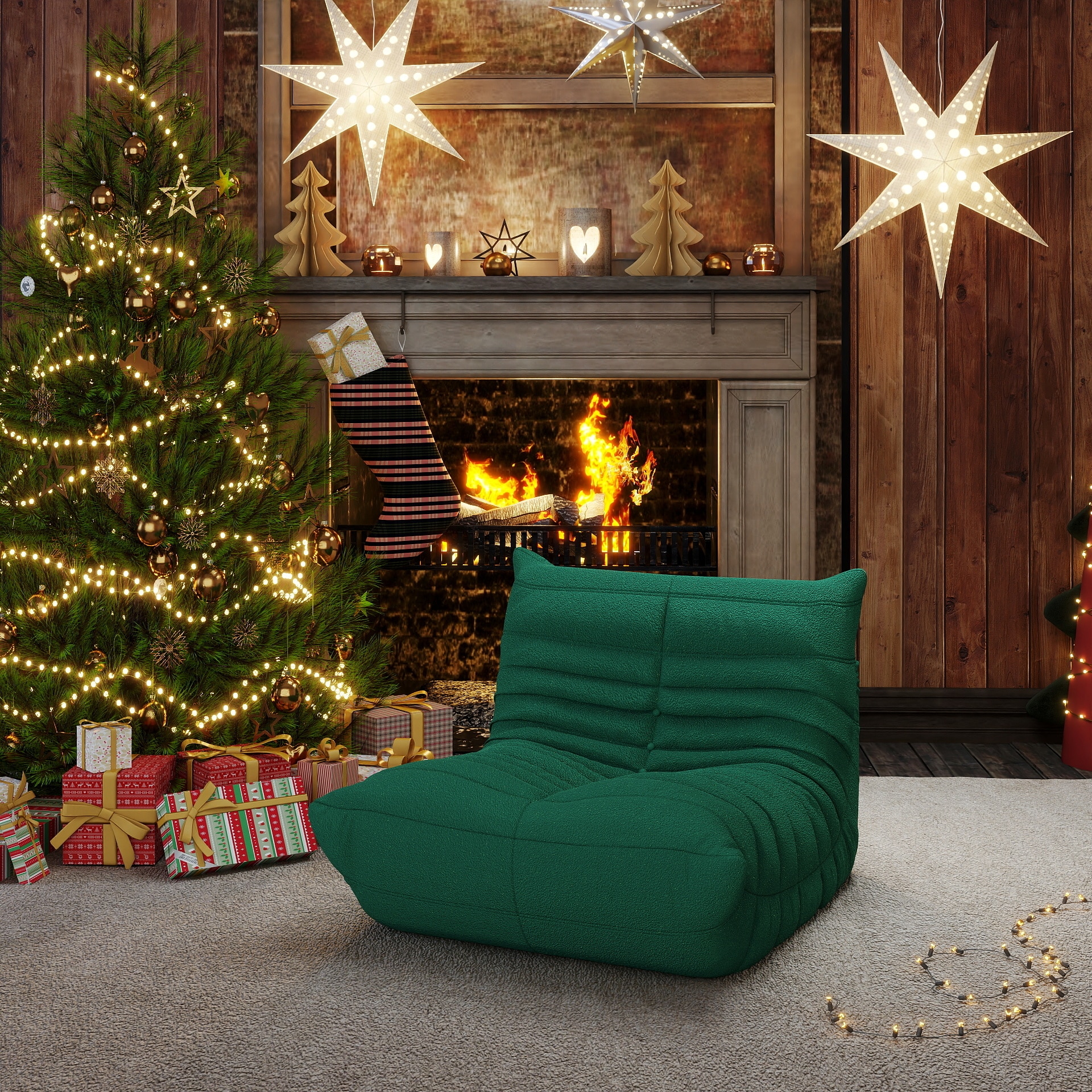 BuotiqHom DH-S1-117GN Sofas-Loveseats - View #2