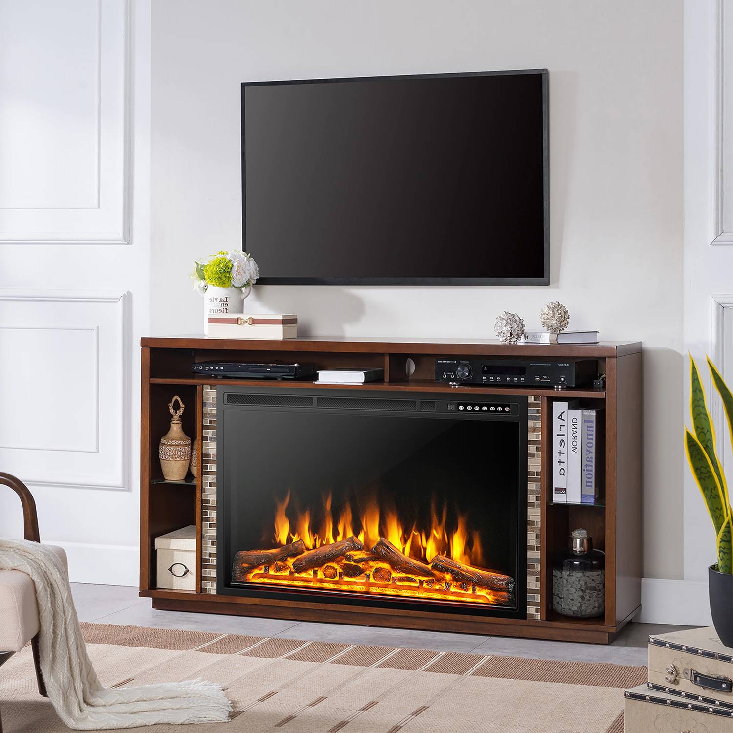 Costway CSHY000104 Electric-Fireplaces - View #2