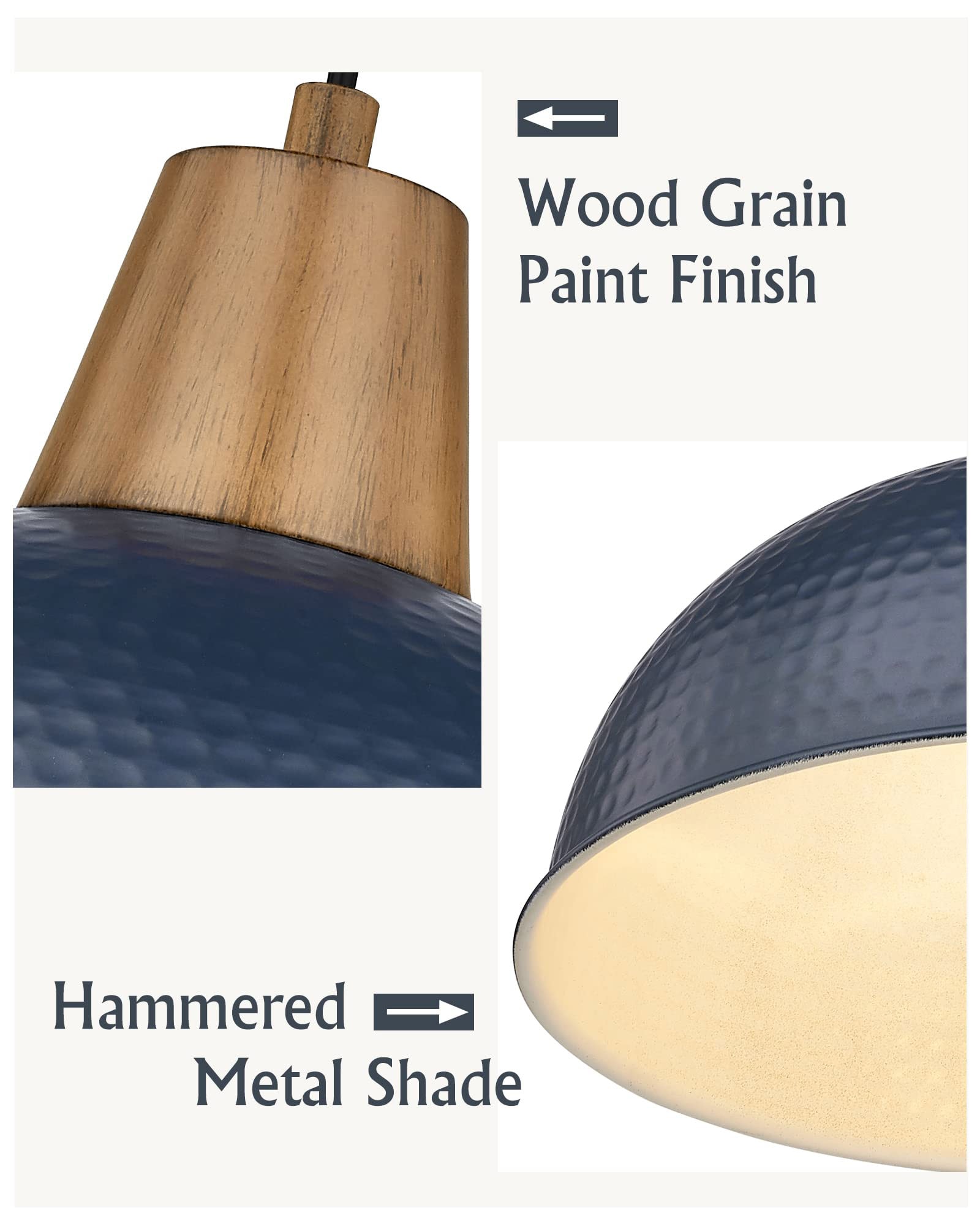LTMATE LS4FG58MIL-2L BLUE Pendant-Lights - View #2