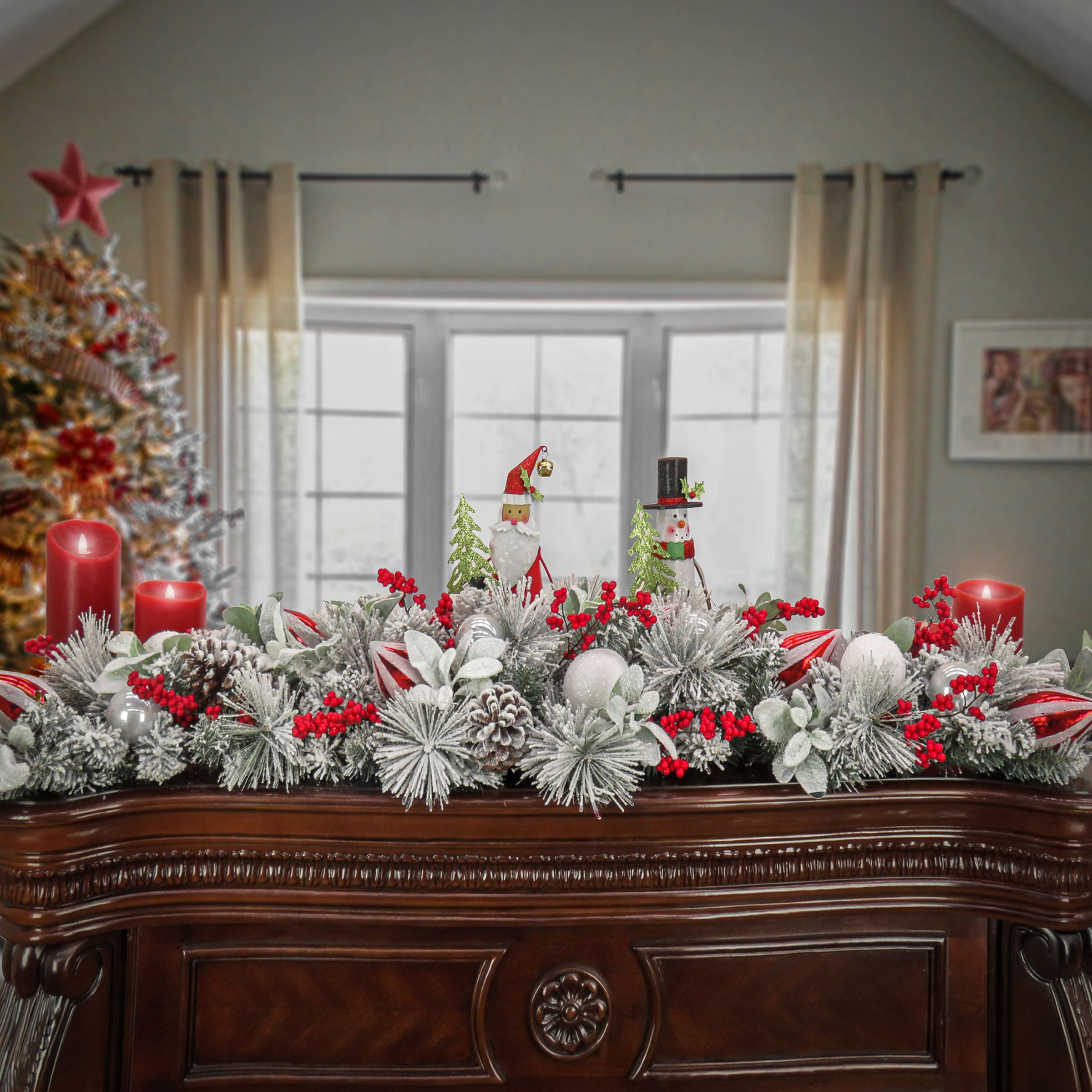 National Tree Company DL87-45X22802 Table-Christmas-Decorations - View #3