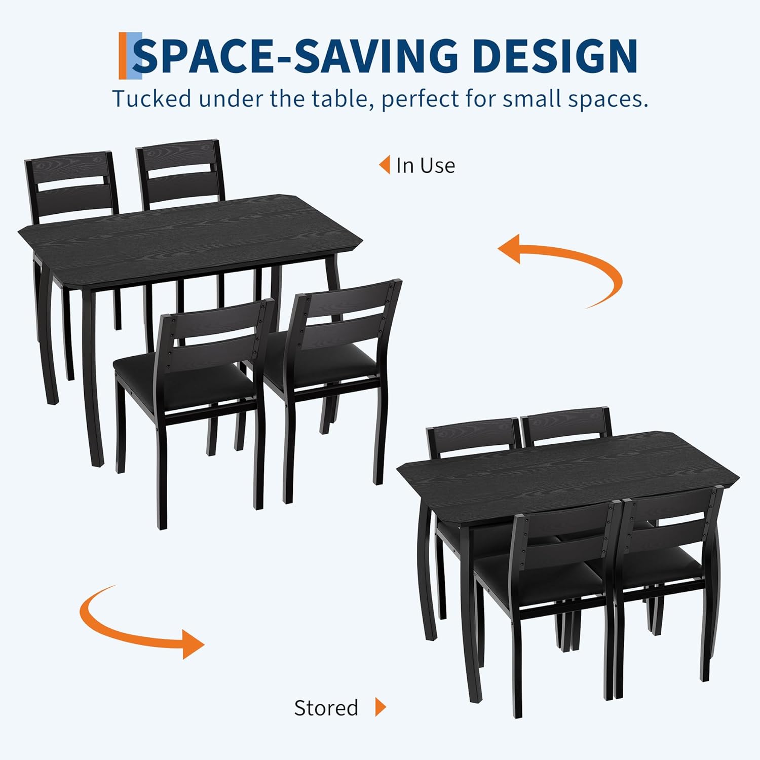 Garvee JMH0131-PHK-33WTM4BA Dining-Sets - View #4