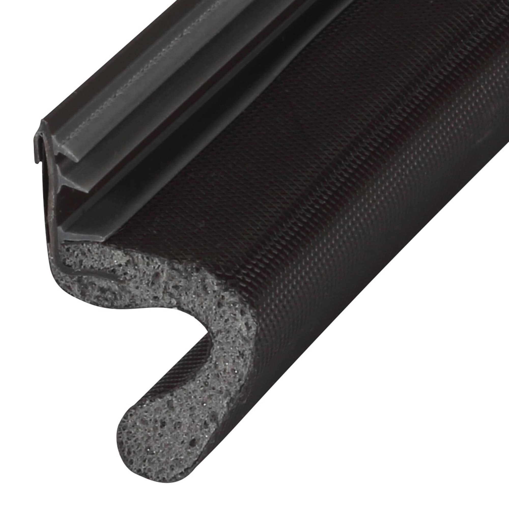 M-D 6-3/4-ft x 1-in x 7/8-in Brown Rubber Door Weatherstrip in the  Weatherstripping department at