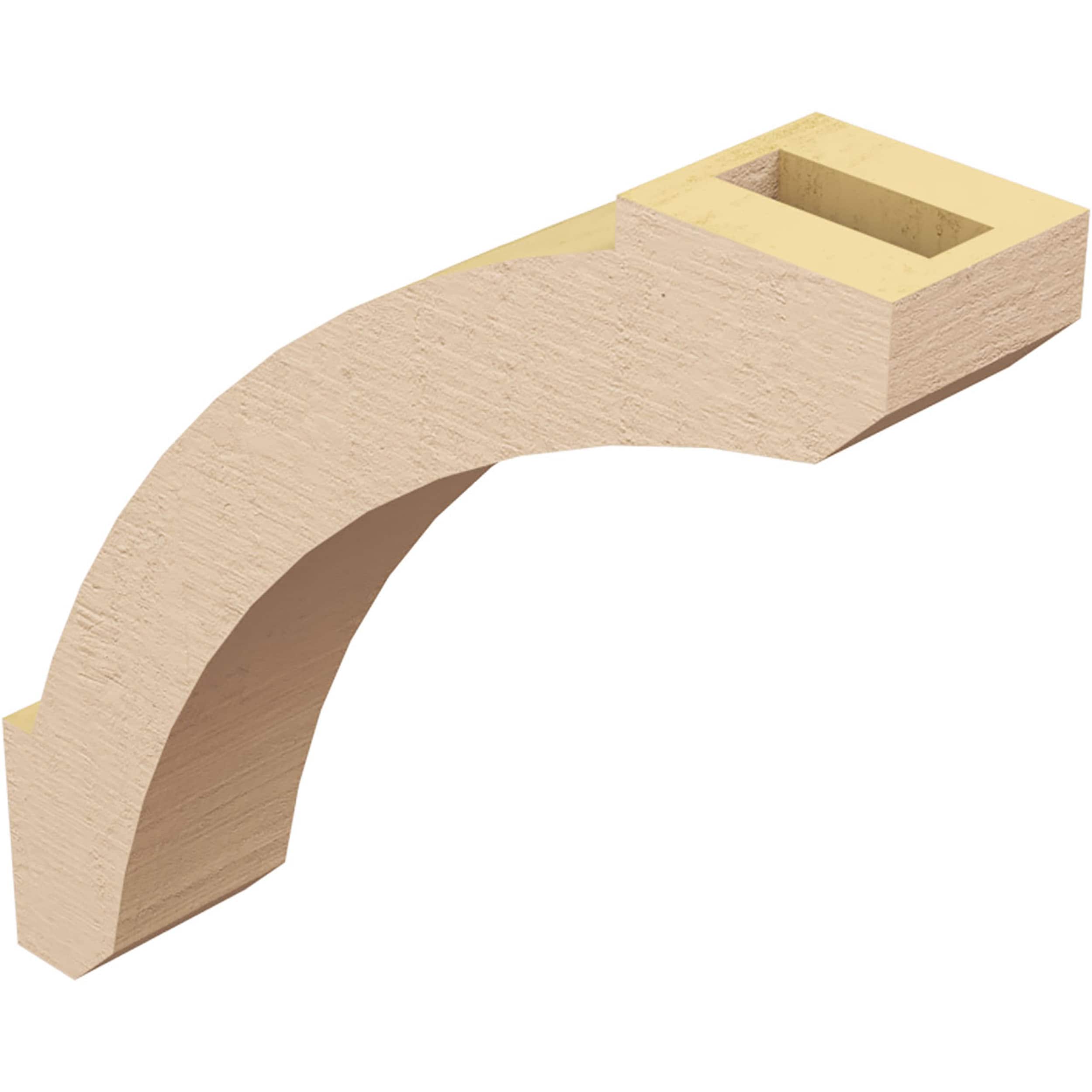Ekena Millwork BRCUR03X14X14LFTRCPR braces - View #12