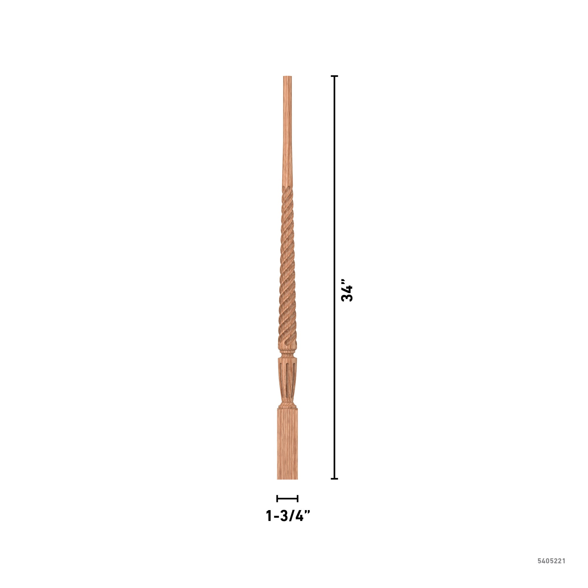 L.J. Smith Stair Systems LJT-2015-O 34 Interior-Stairpart-Balusters - View #4