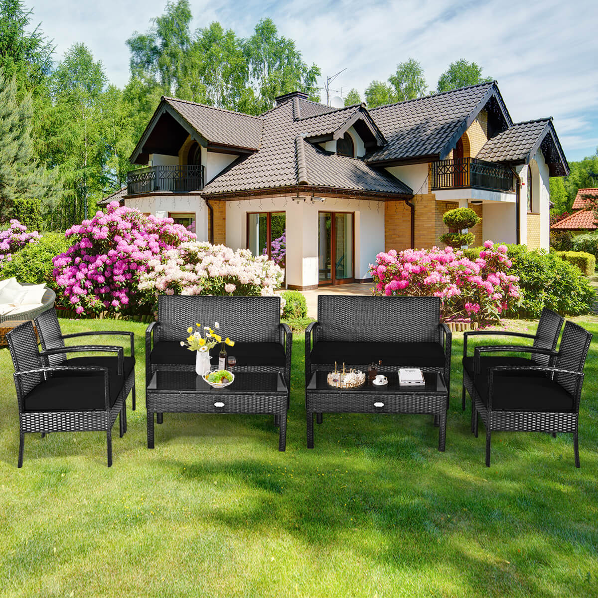 Costway HCST08251 Patio-Conversation-Sets - View #6