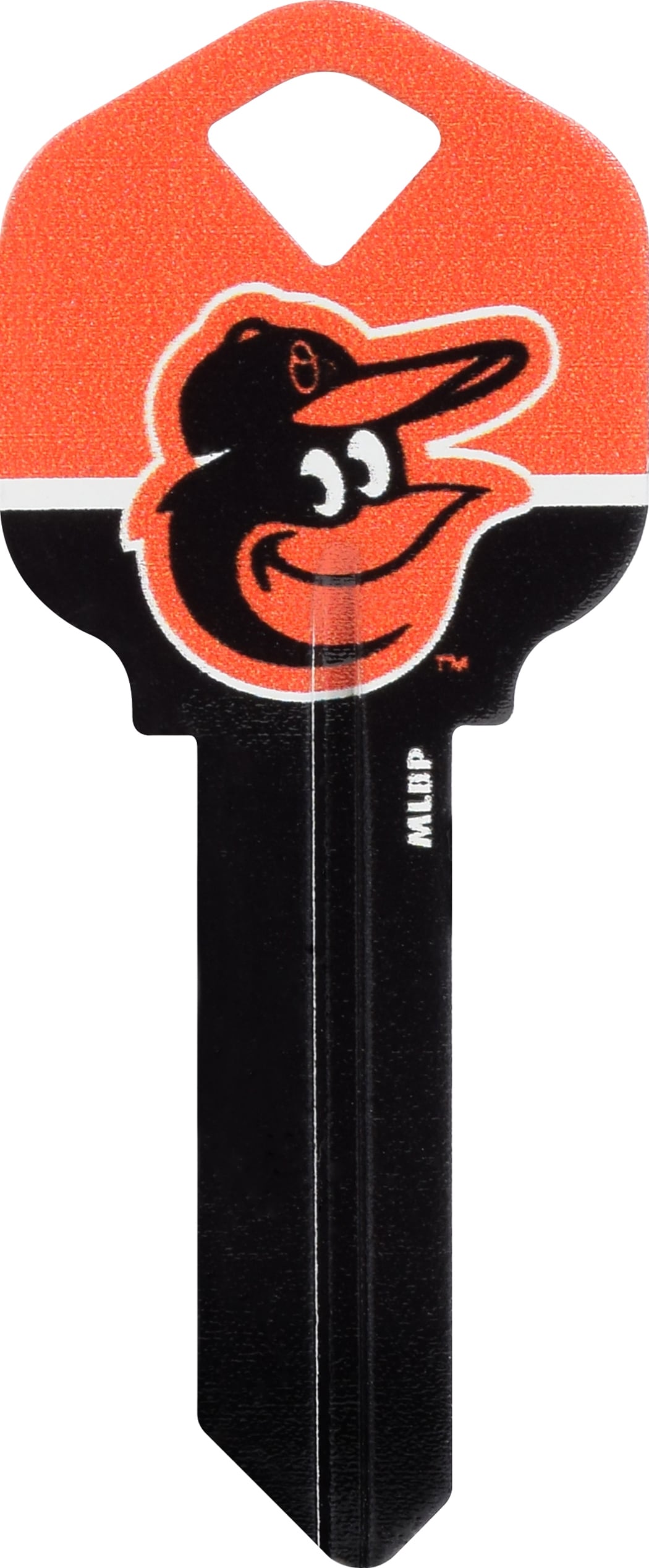 Fanatix 89684 Baltimore Orioles Multicolored Sports Key Brass House/Entry Key Blank