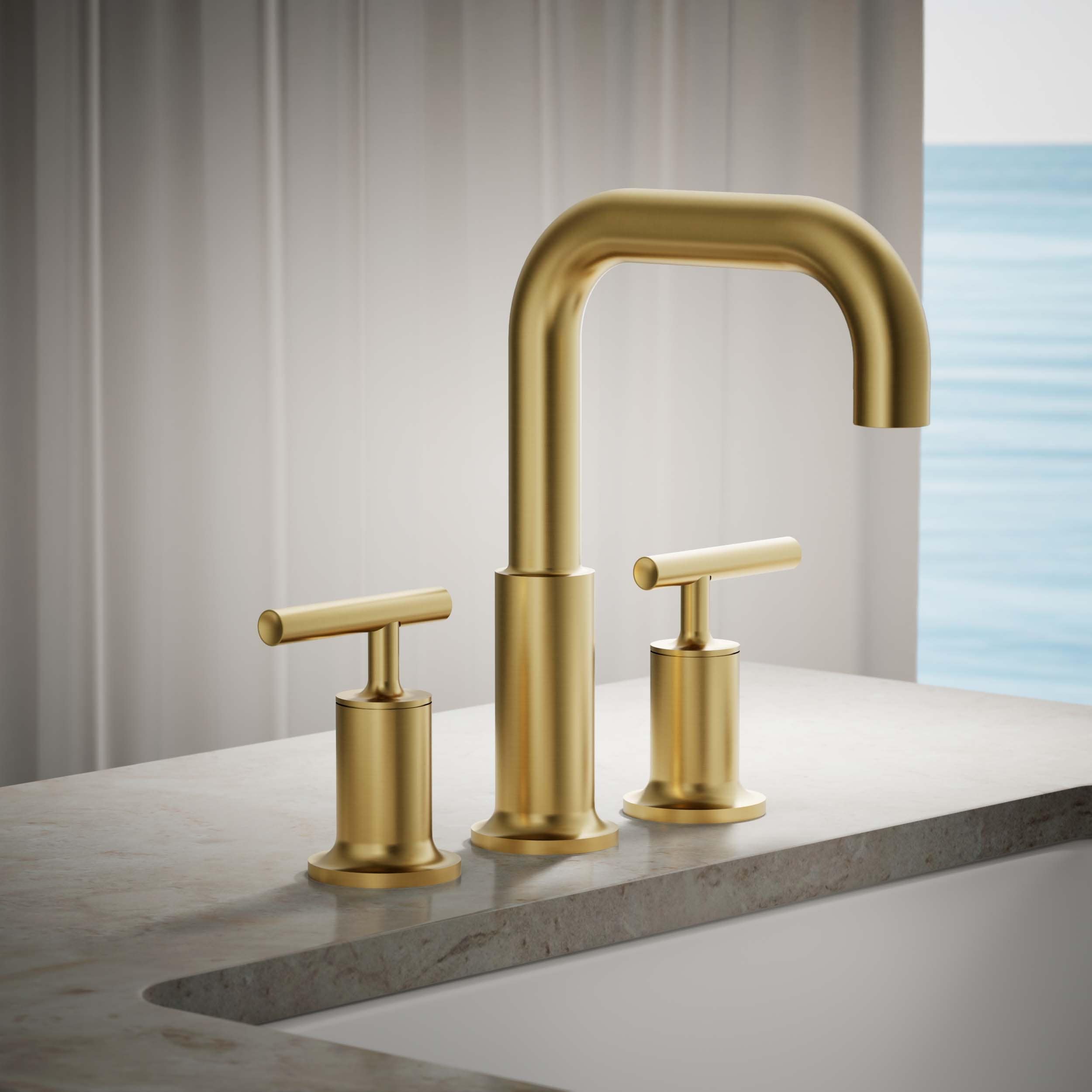 KOHLER K-T14428-4-2MB Roman-Tub-Faucets - View #2
