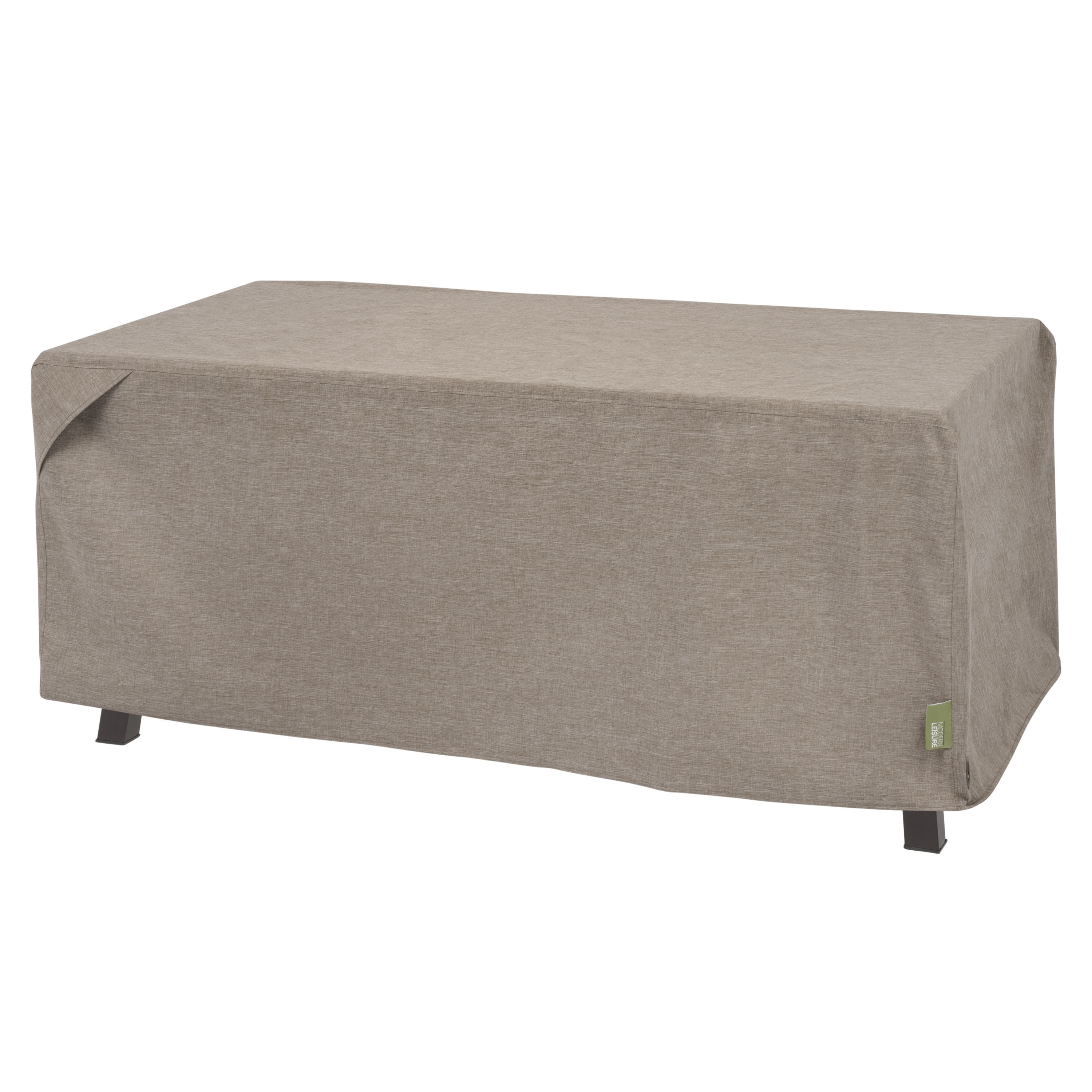 Modern Leisure 3077 Sandstone Polyester Patio Furniture Cover For Coffee table