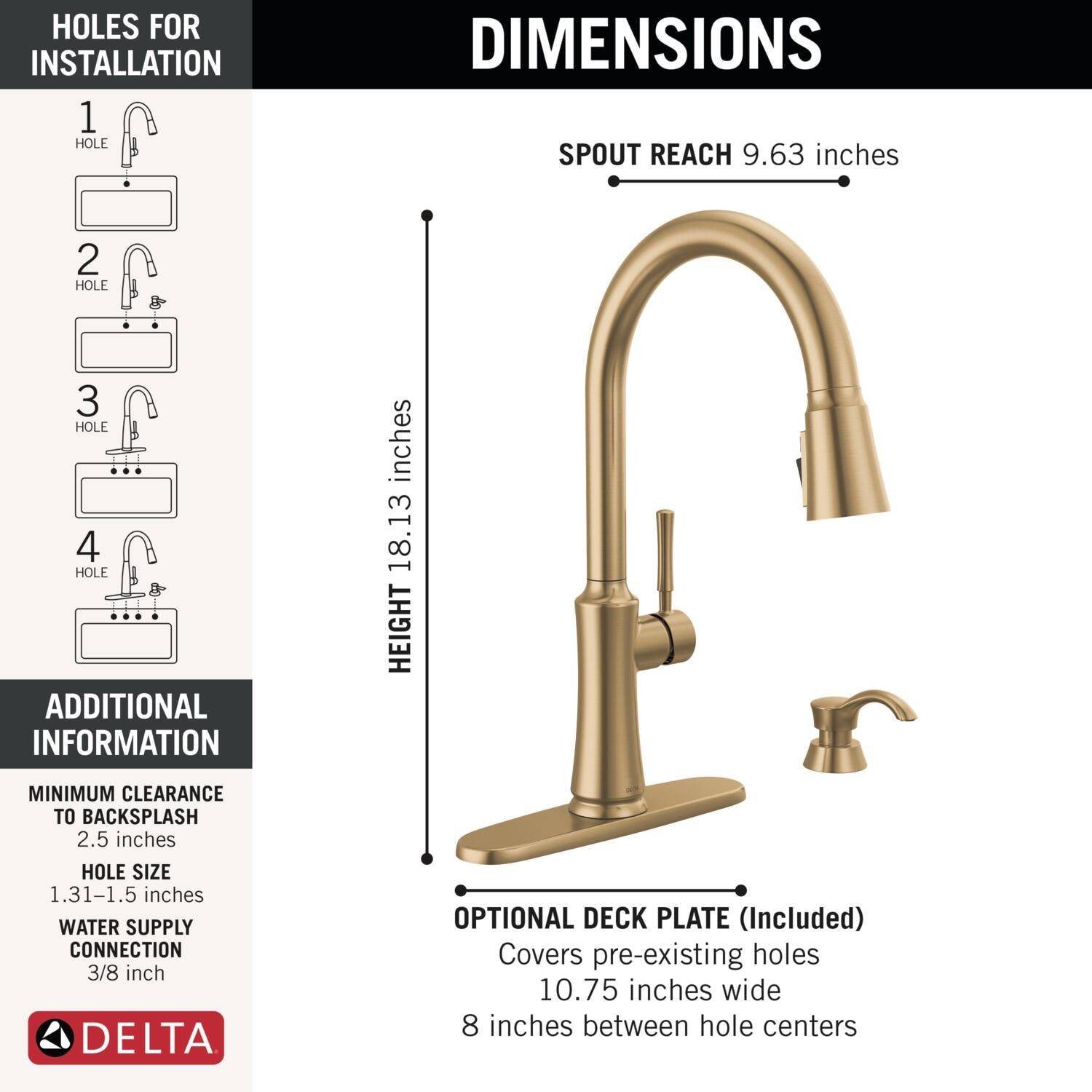 Delta 19871Z-CZSD-DST Kitchen-Faucets - View #5