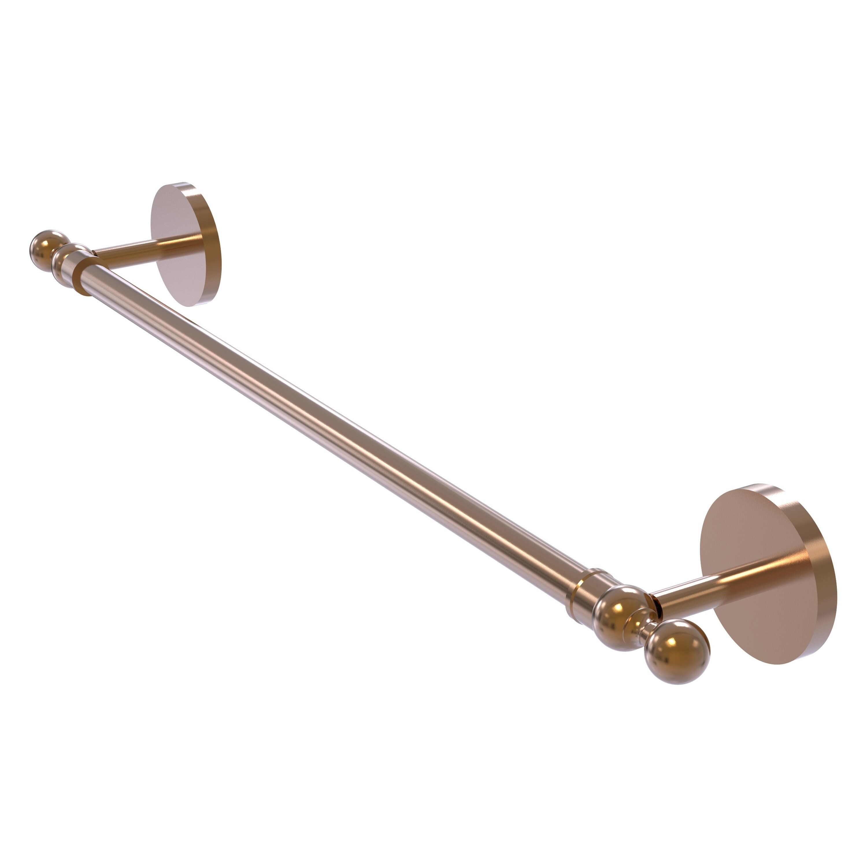 Allied Brass 1041/30-BBR Skyline 30-in Brushed Bronze Wall mount Single Towel Bar