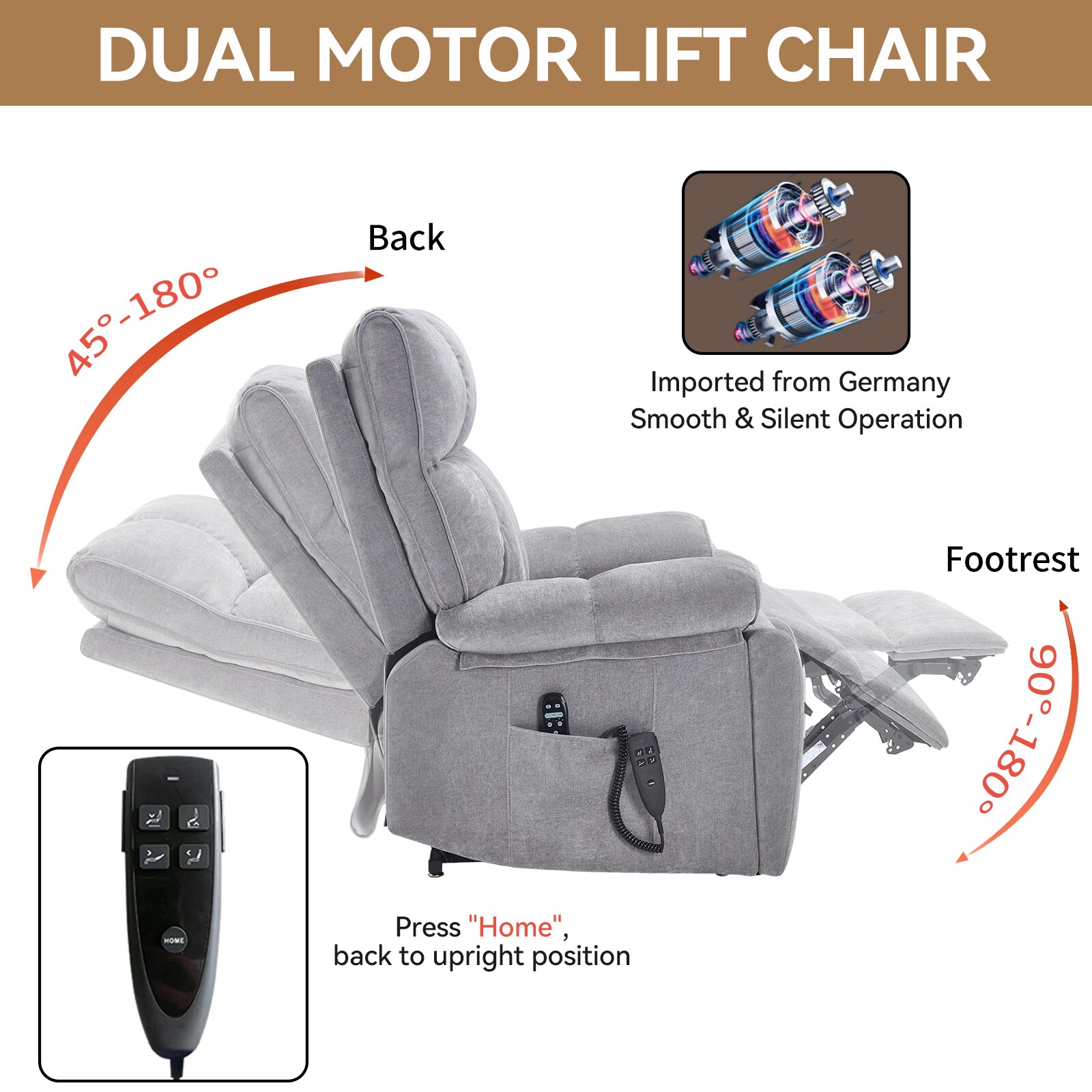 Mondawe MD-TP59AAE recliners - View #4