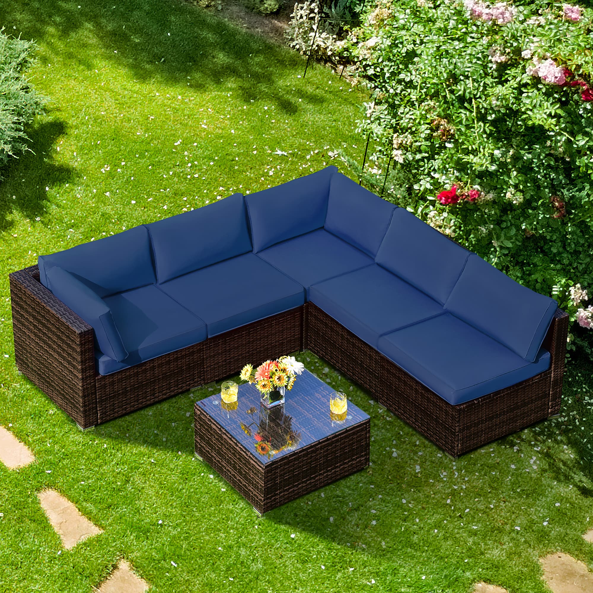 Costway LWS00021 Patio-Conversation-Sets - View #8
