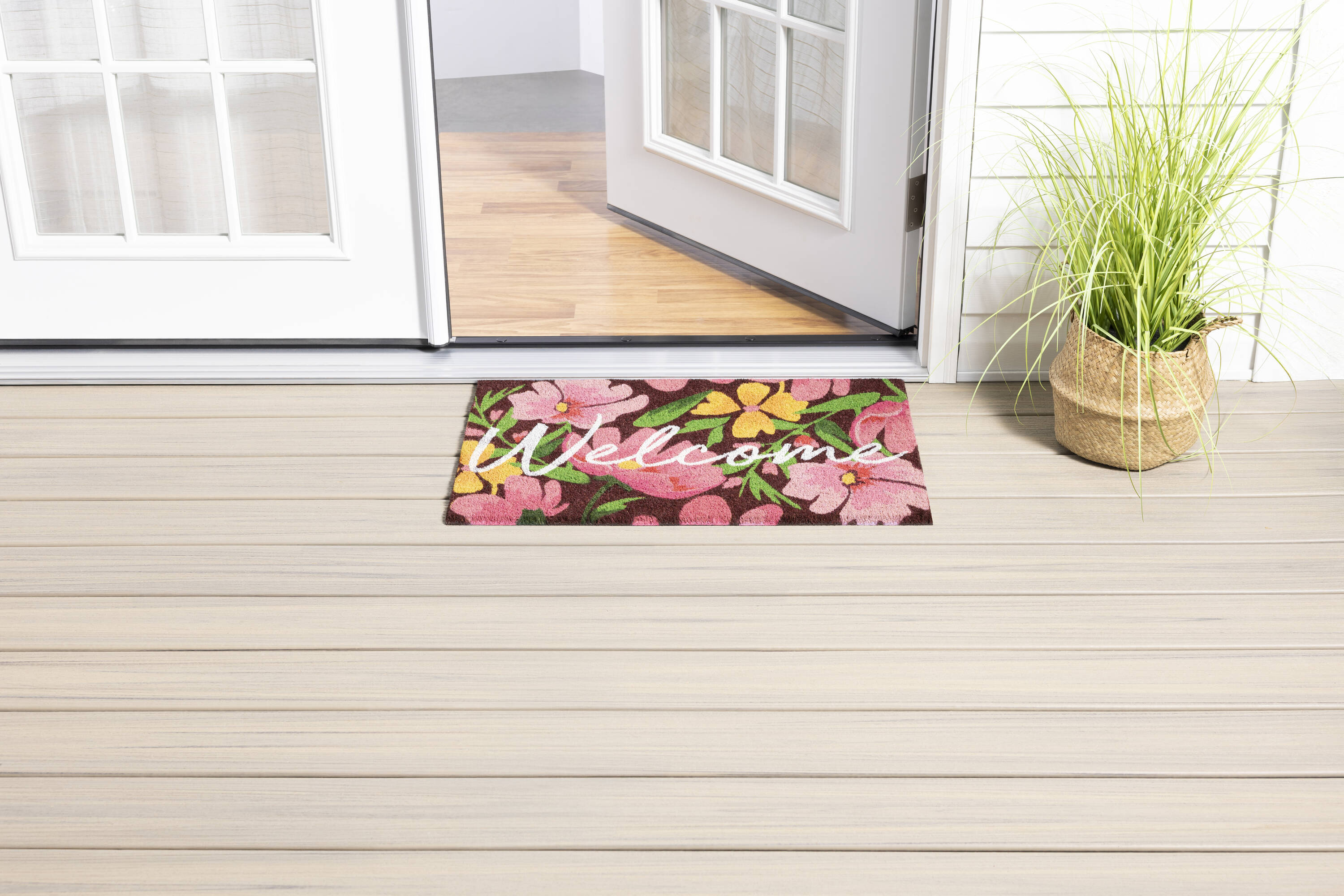 Style Selections WG-Q225- FLRL PINK Mats-Cat - View #5