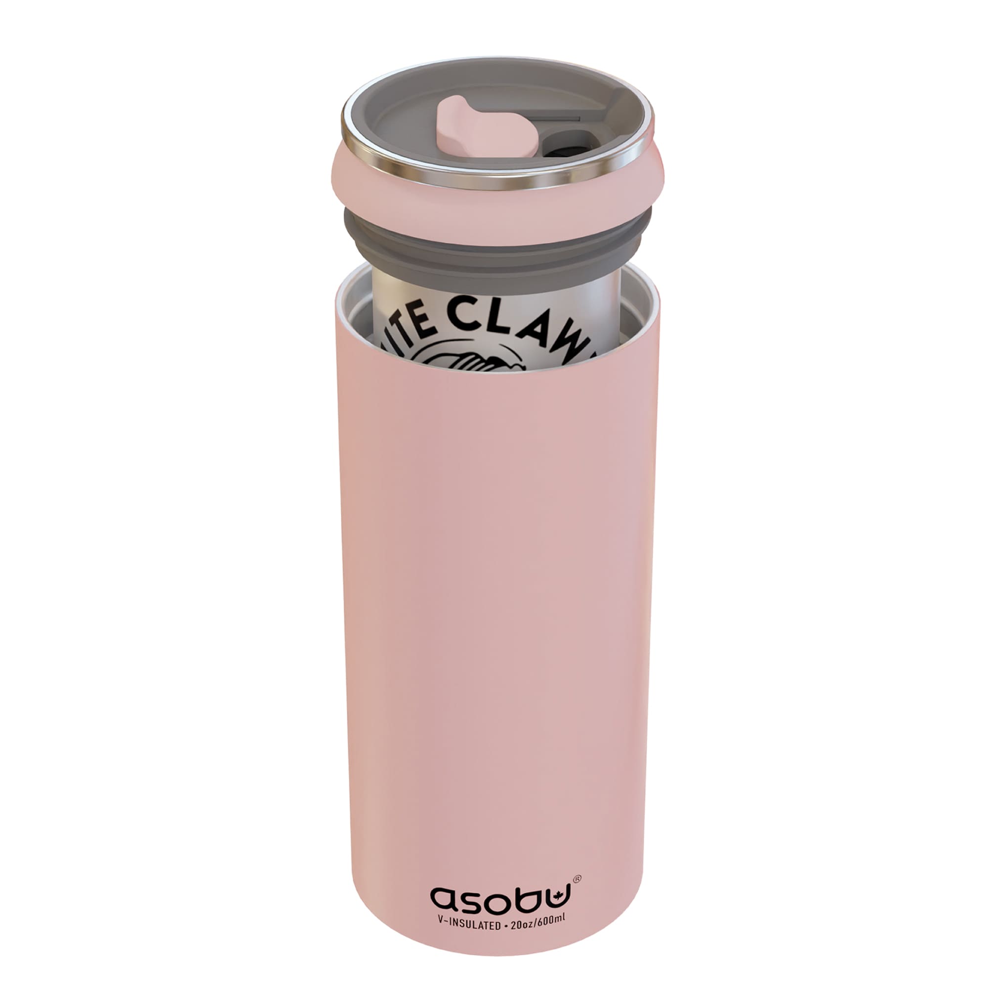 ASOBU ADNAFC4GPK FC4G Stainless Steel Pink Beverage insulator