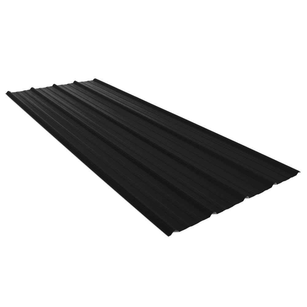Union Corrugating Black Roof Panels at Lowes.com