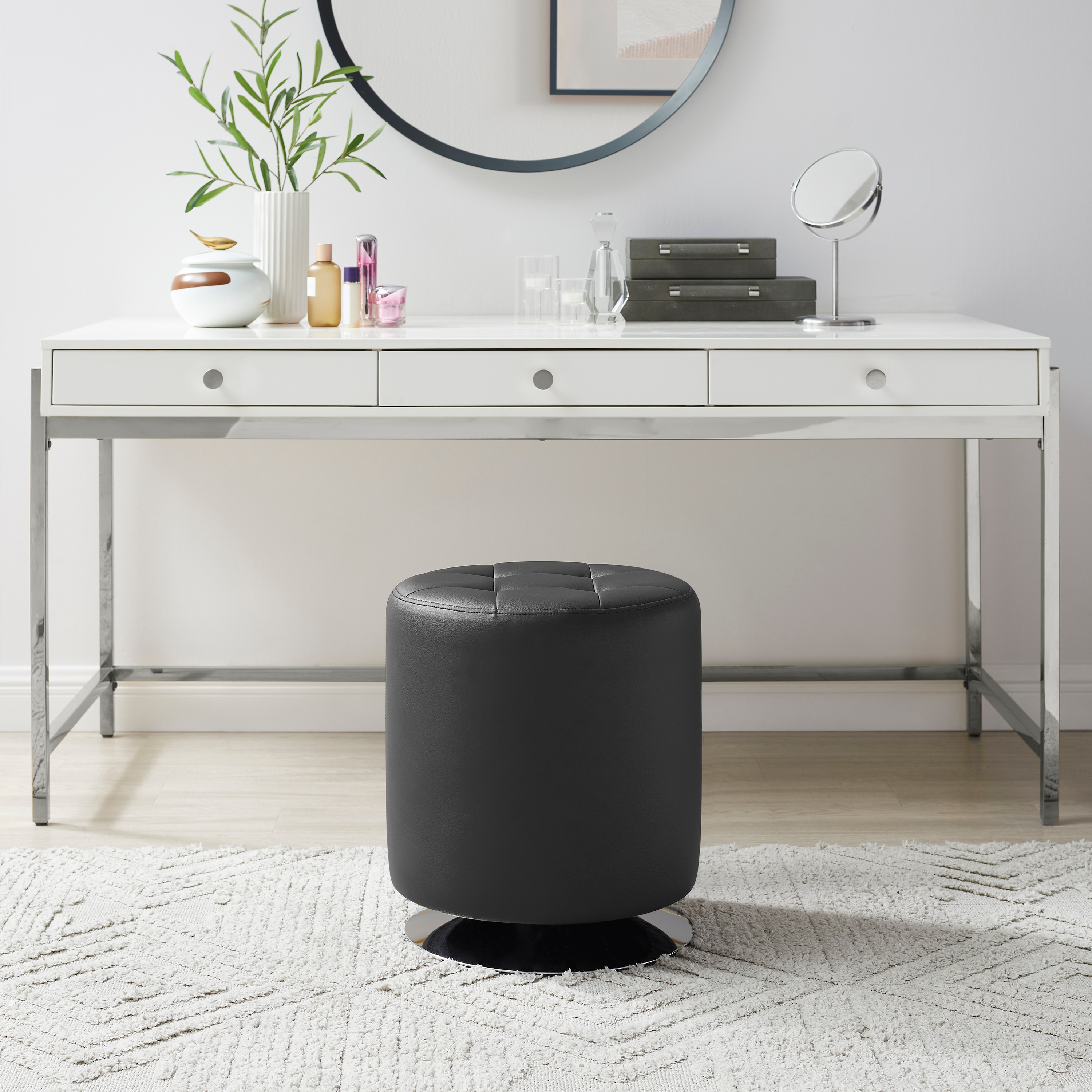 Linon LOWES2085 Indoor-Ottomans - View #6