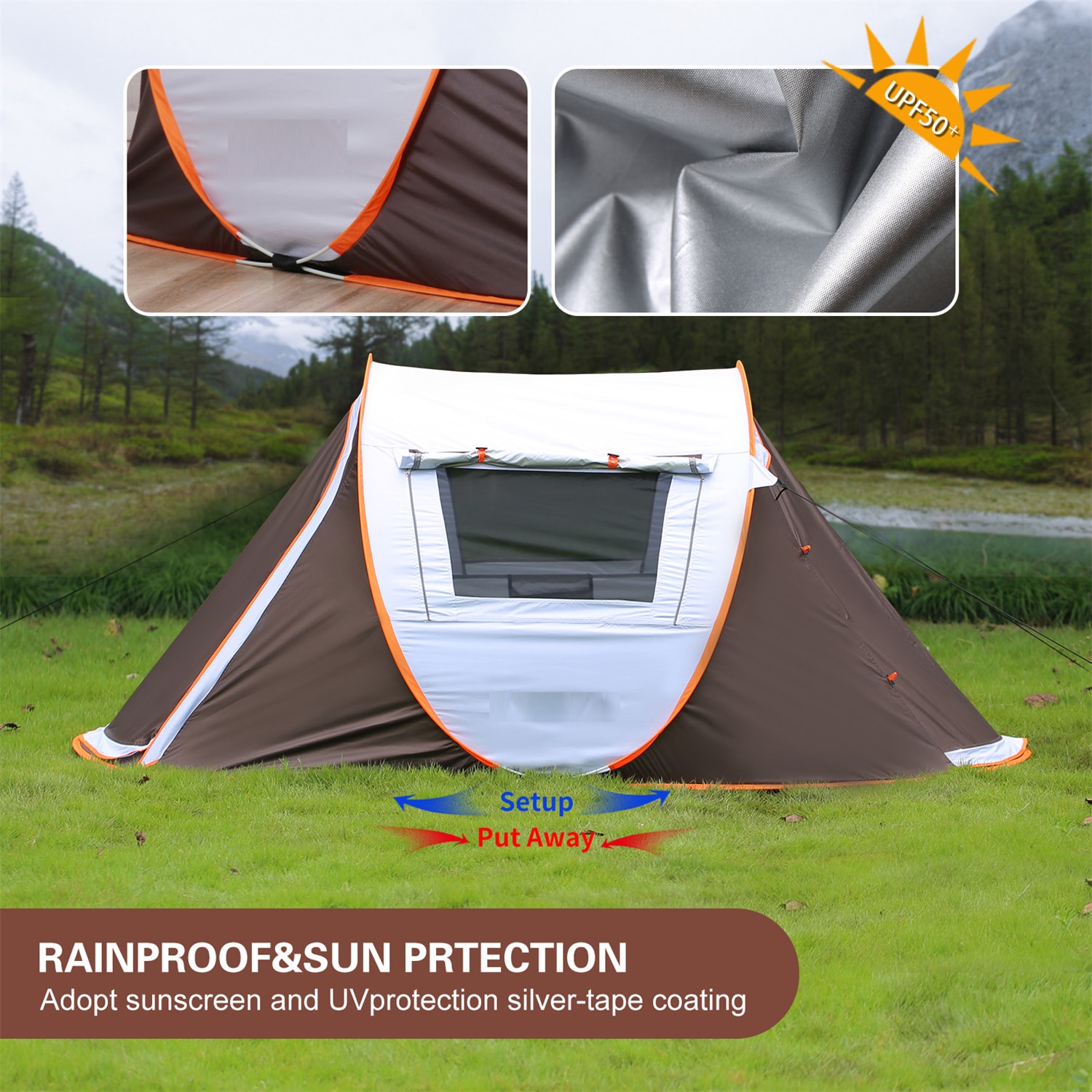 BABOOM BOM-P171174-OR tents - View #4