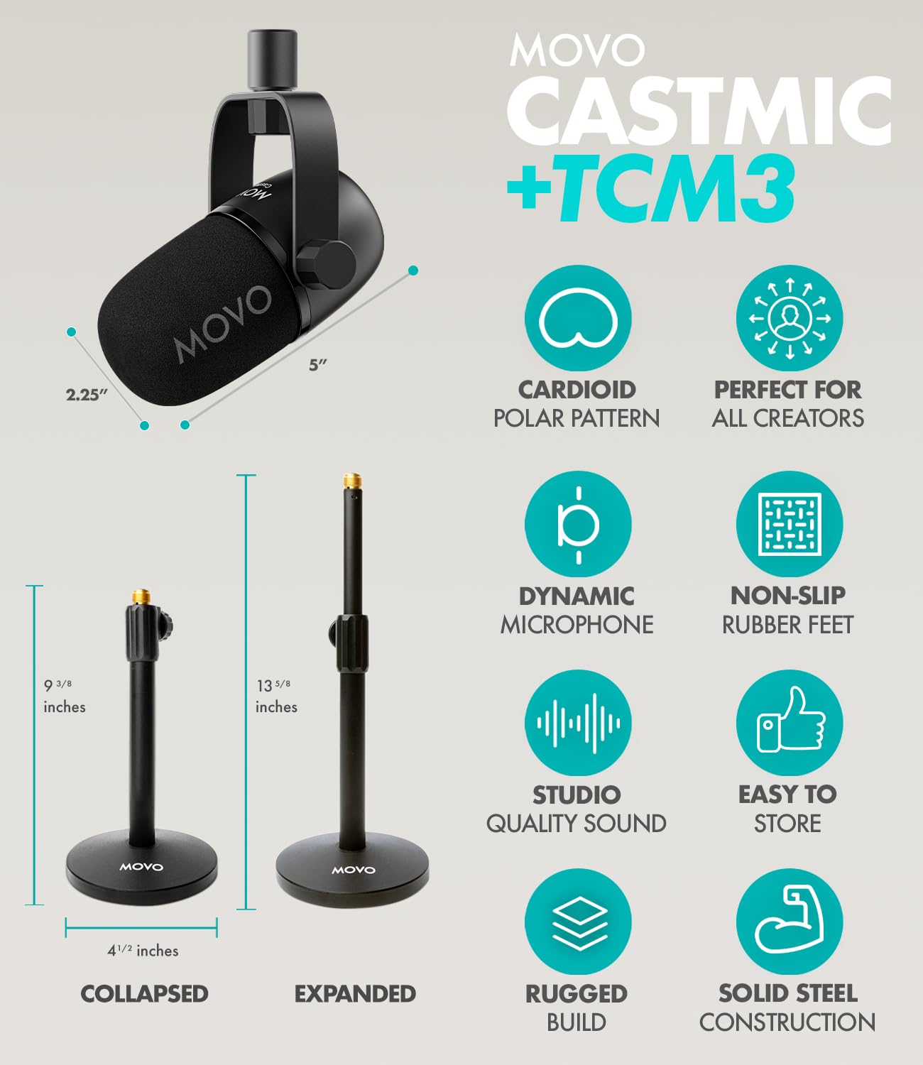 Movo PODPRO-T Smartphone-Camera-Accessories - View #5
