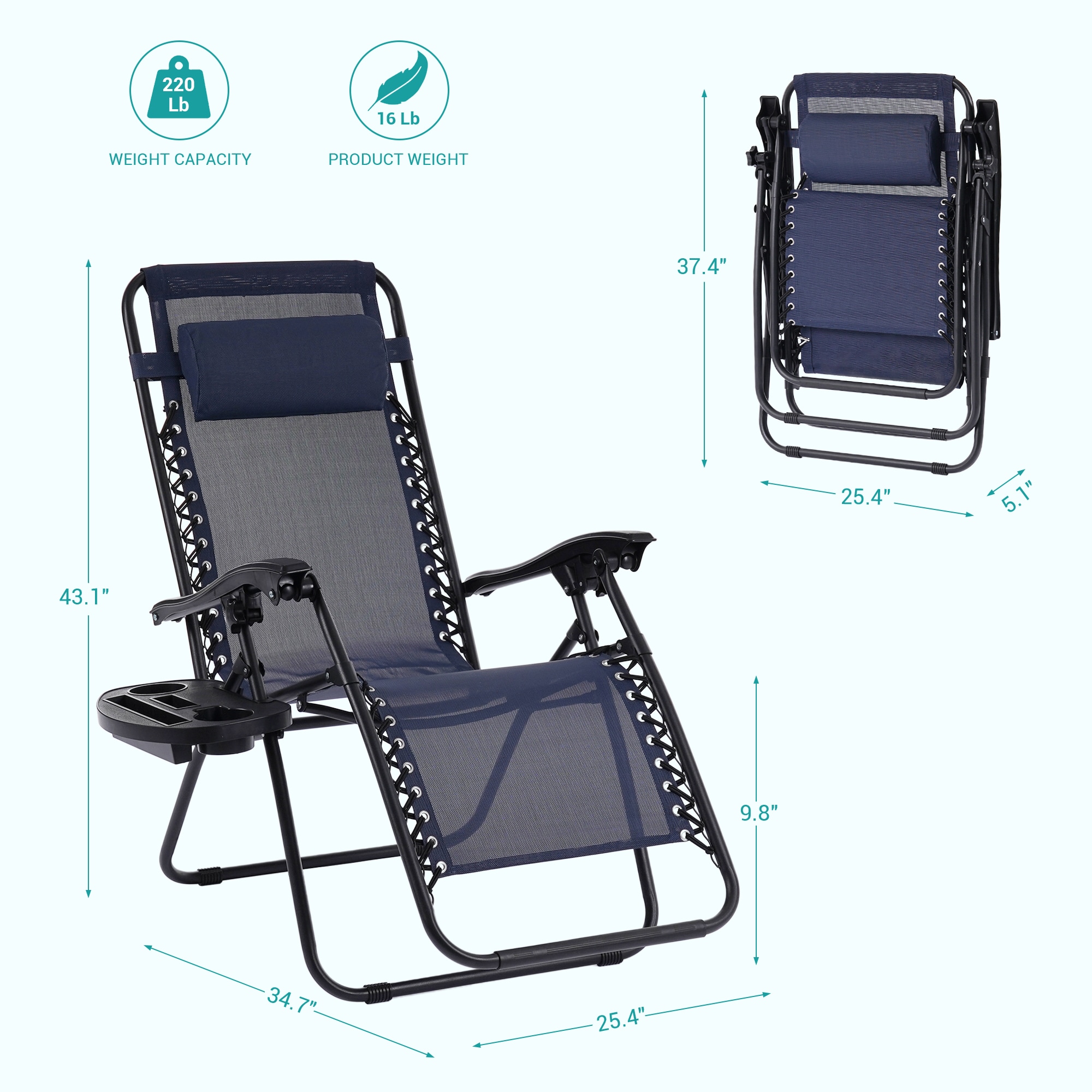 ACEGOSES LW-LF002NY Patio-Chairs - View #3