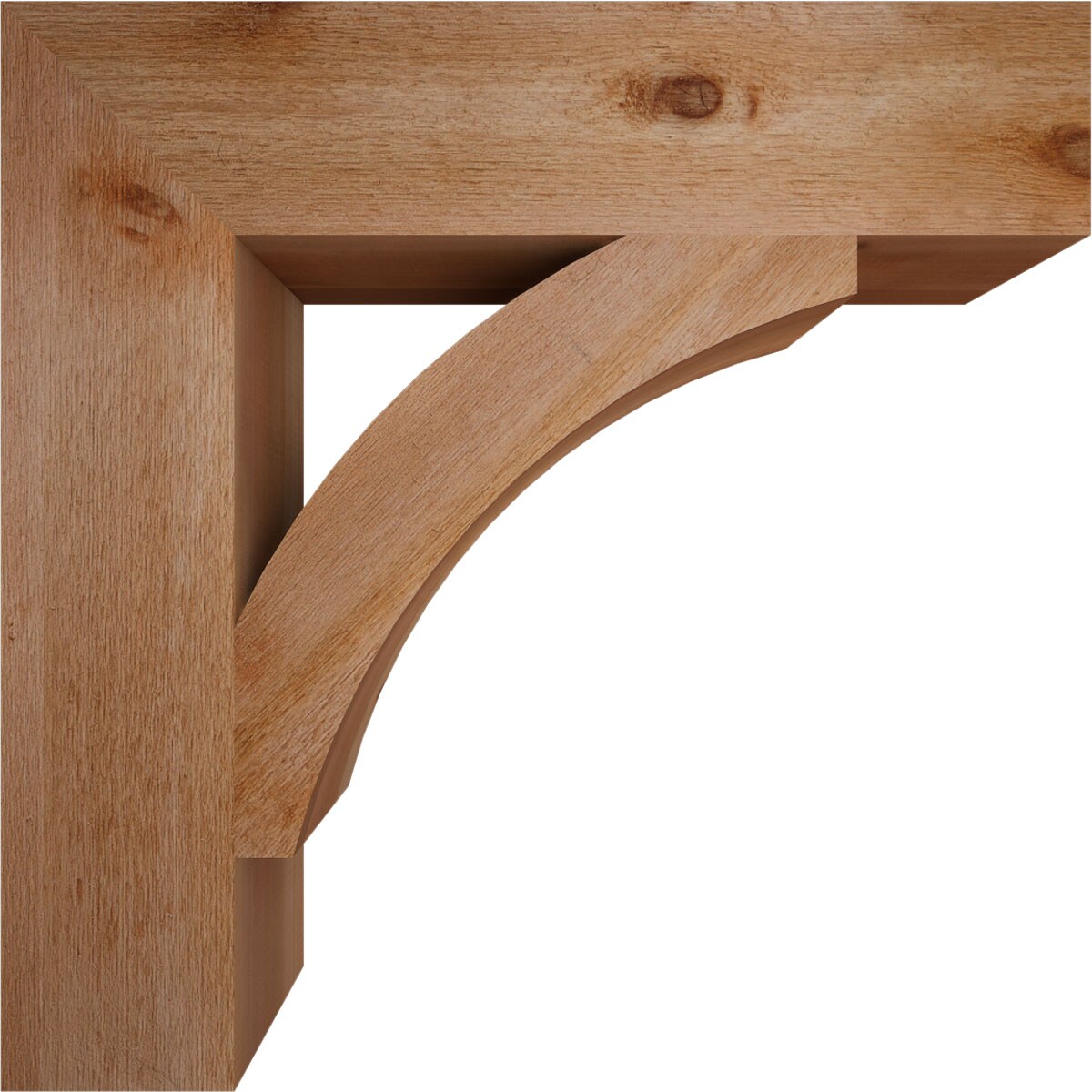 Ekena Millwork BKT06X28X28THR05RWR Exterior-Brackets-Braces - View #3