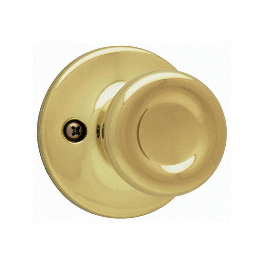Kwikset KWIKSET TYLO DUMMY LOCK  POLISHED BRASS  488TX3