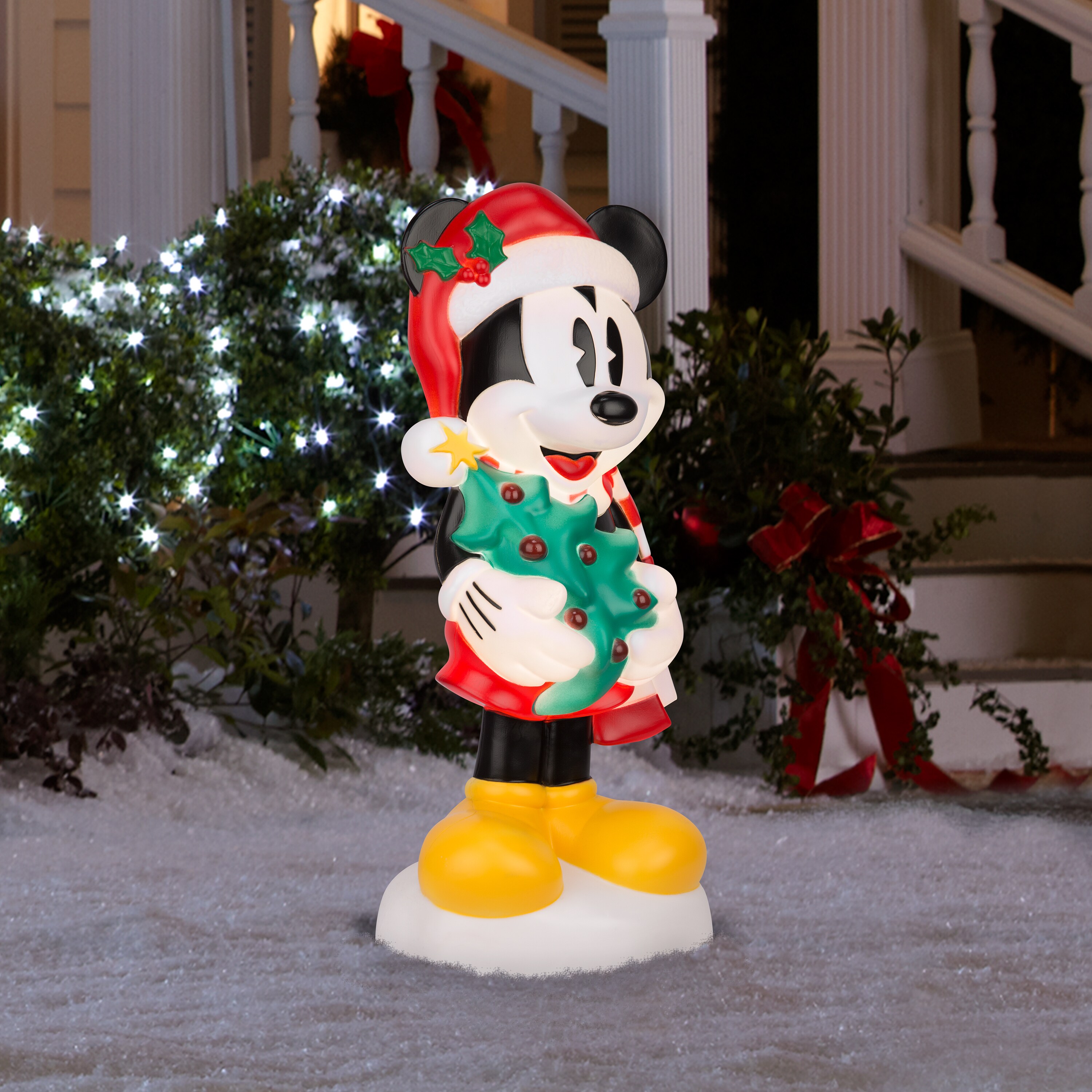 Mickey Mouse orders Christmas Blowmold