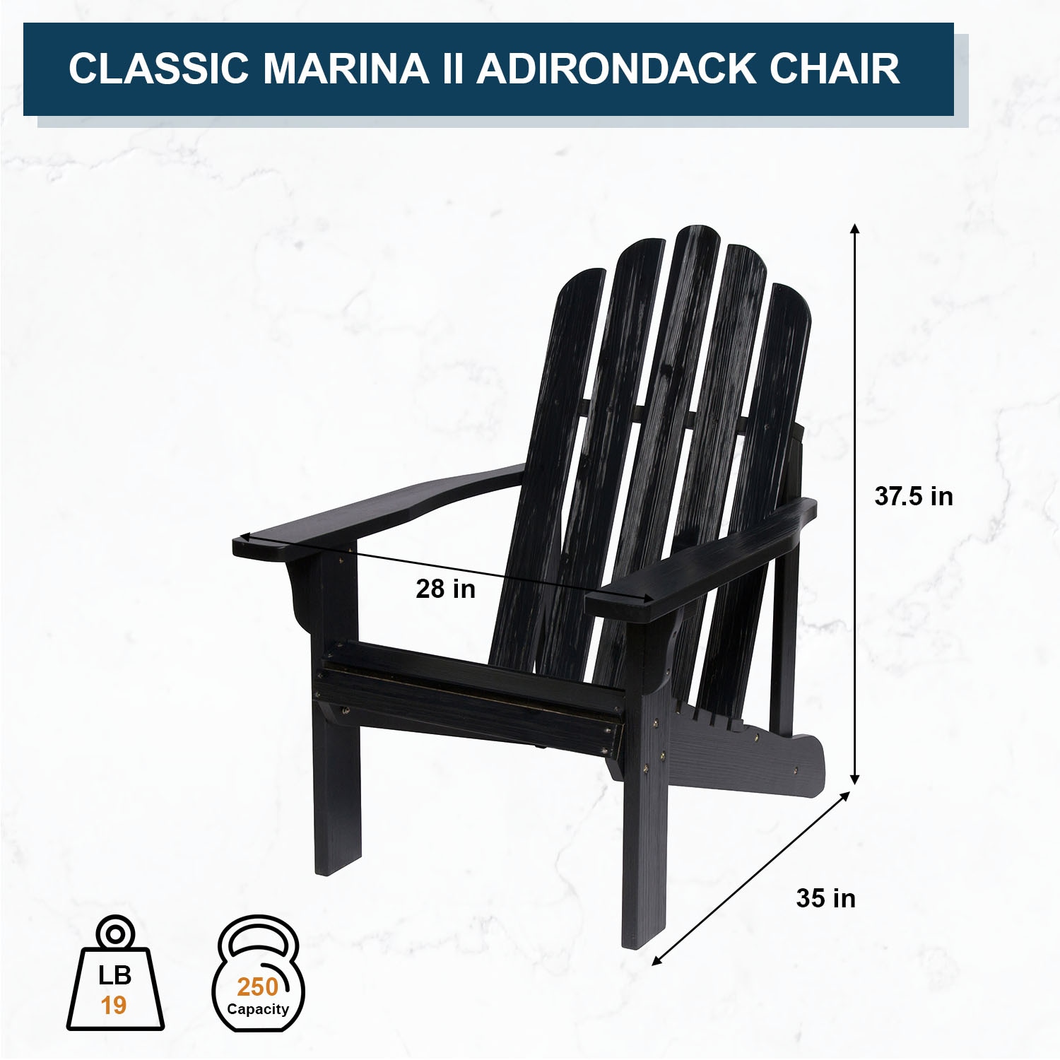 Shine Company 4628BK Patio-Chairs - View #10