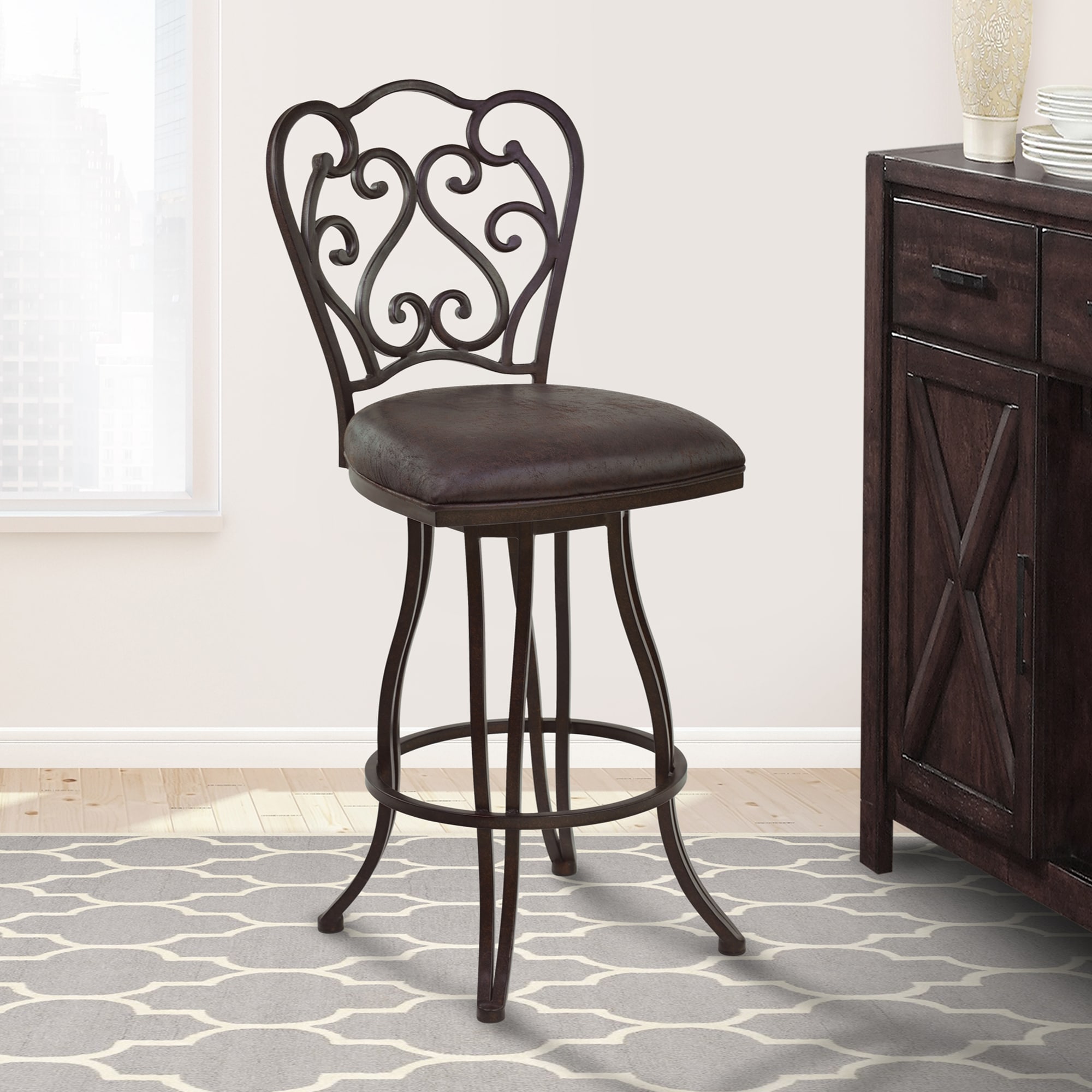 Armen Living LCCEBAES30 stools - View #6