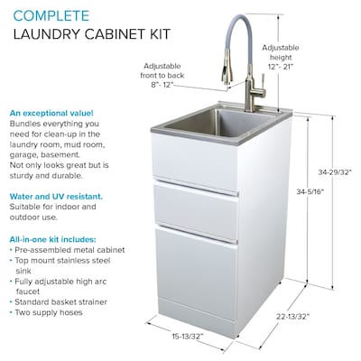 16 Inch Wide Utility Sinks At Lowes Com