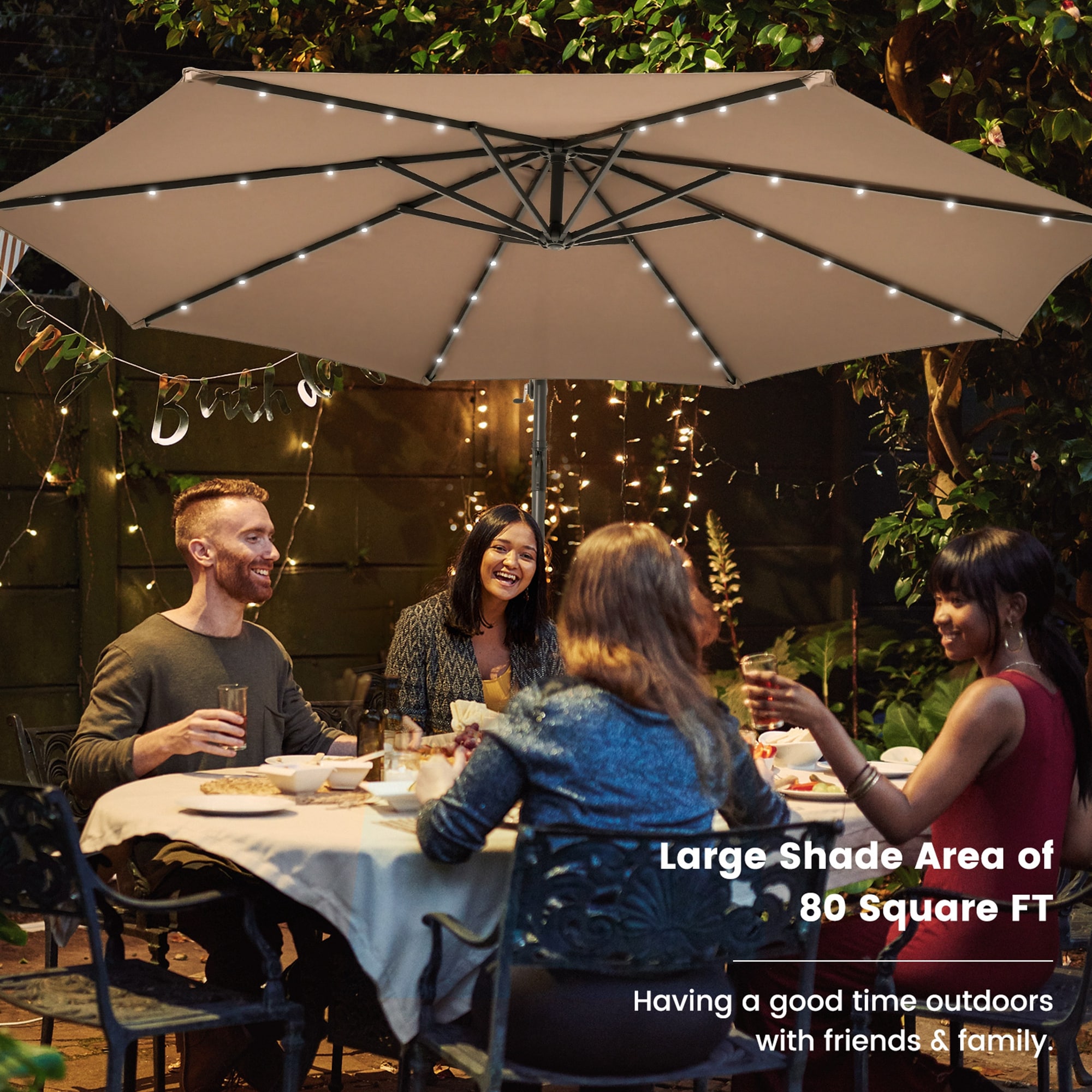 Costway NP11133CF Umbrellas-2 - View #4