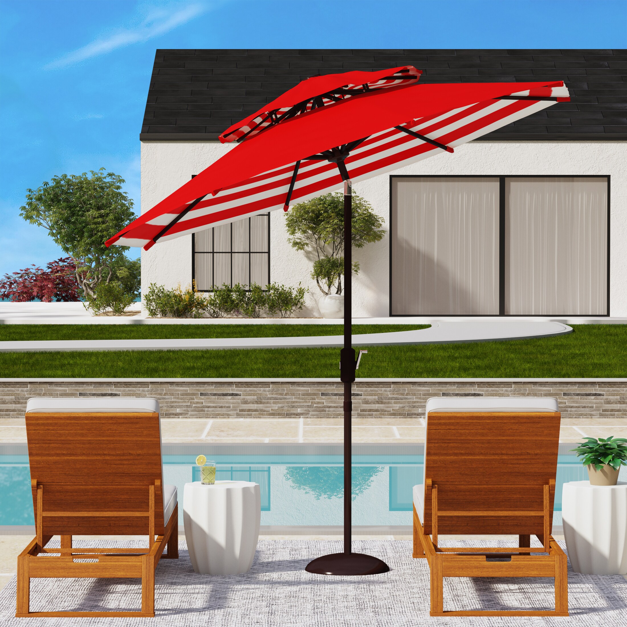 Safavieh PAT8207F Umbrellas-2 - View #3
