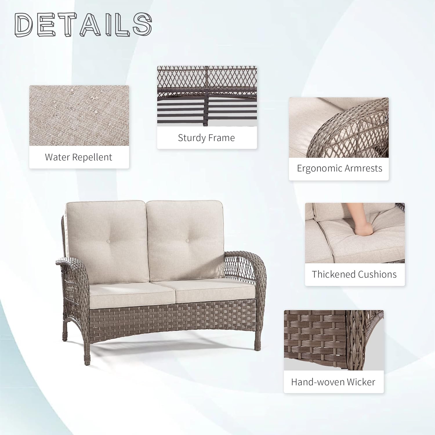 CESICIA SZ-LS-F22 Patio-Chairs - View #4