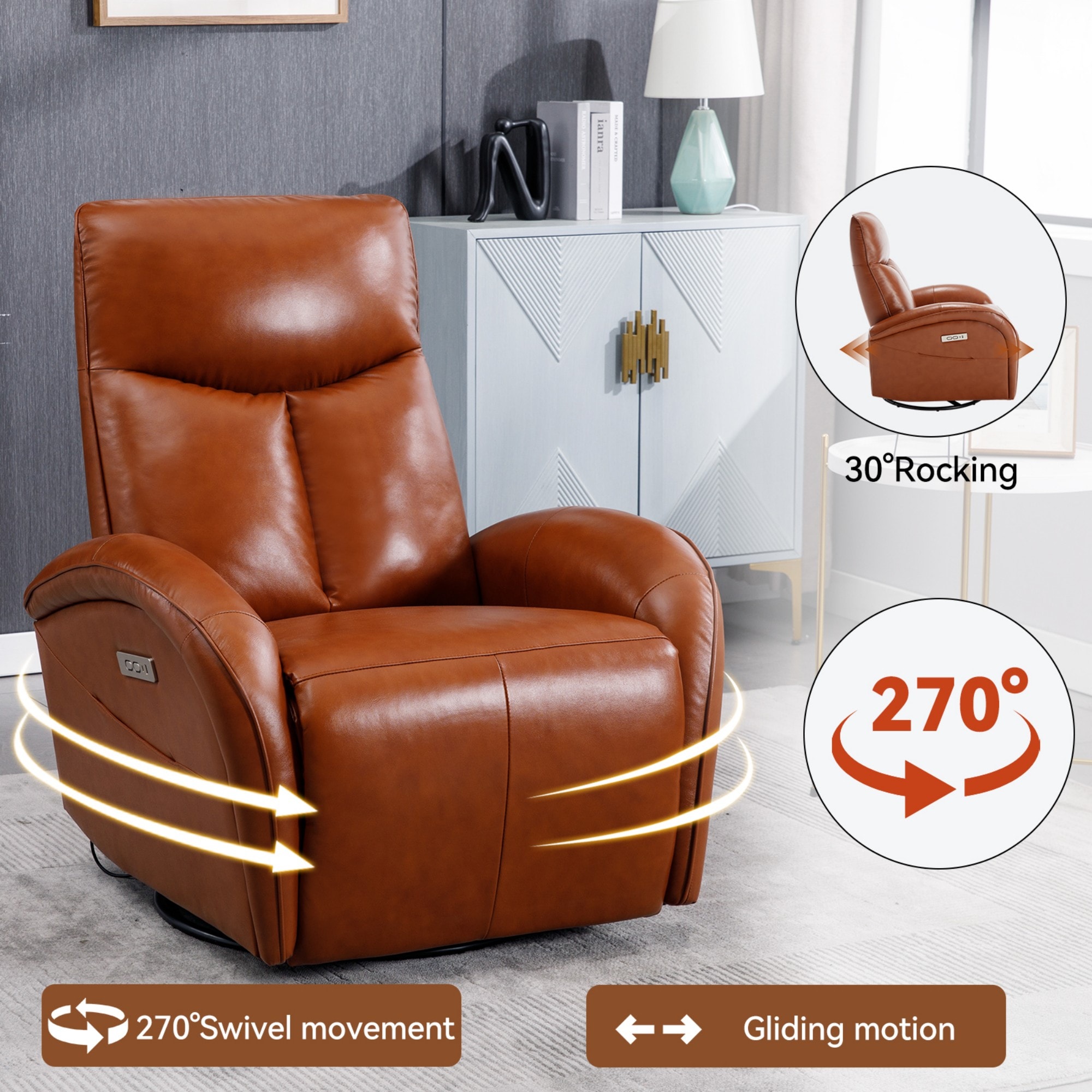 Boyel Living BL-CM807DB recliners - View #10