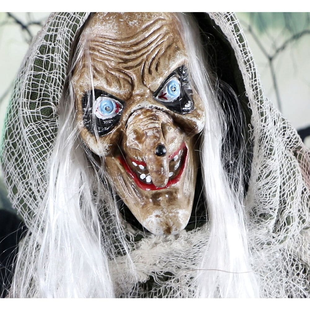 Haunted Hill Farm HHWITCH-7FLSA Halloween-Animatronics - View #9