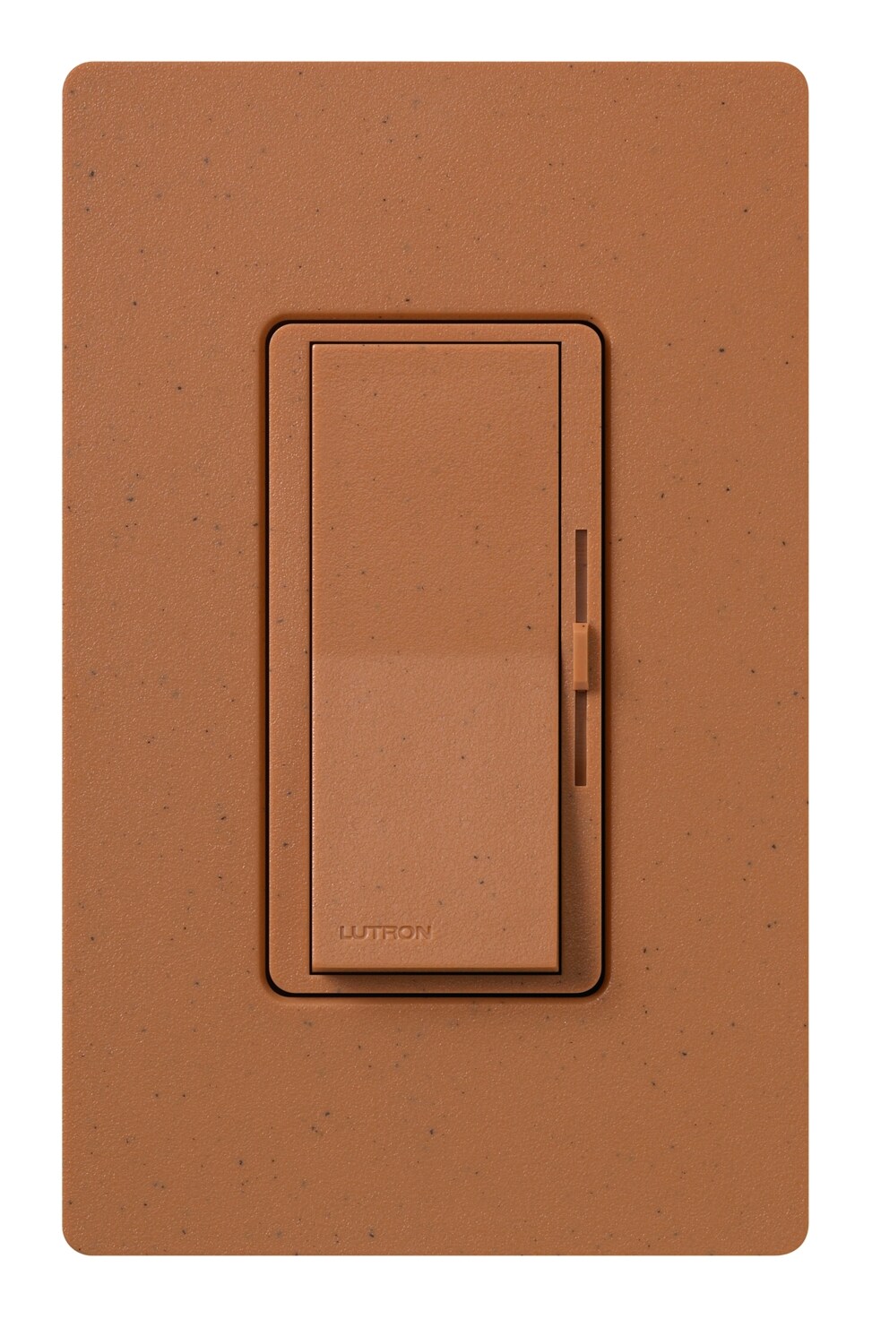 Lutron DVSC-10P-TC Diva Single-pole Rocker Light Dimmer Switch, Terracotta