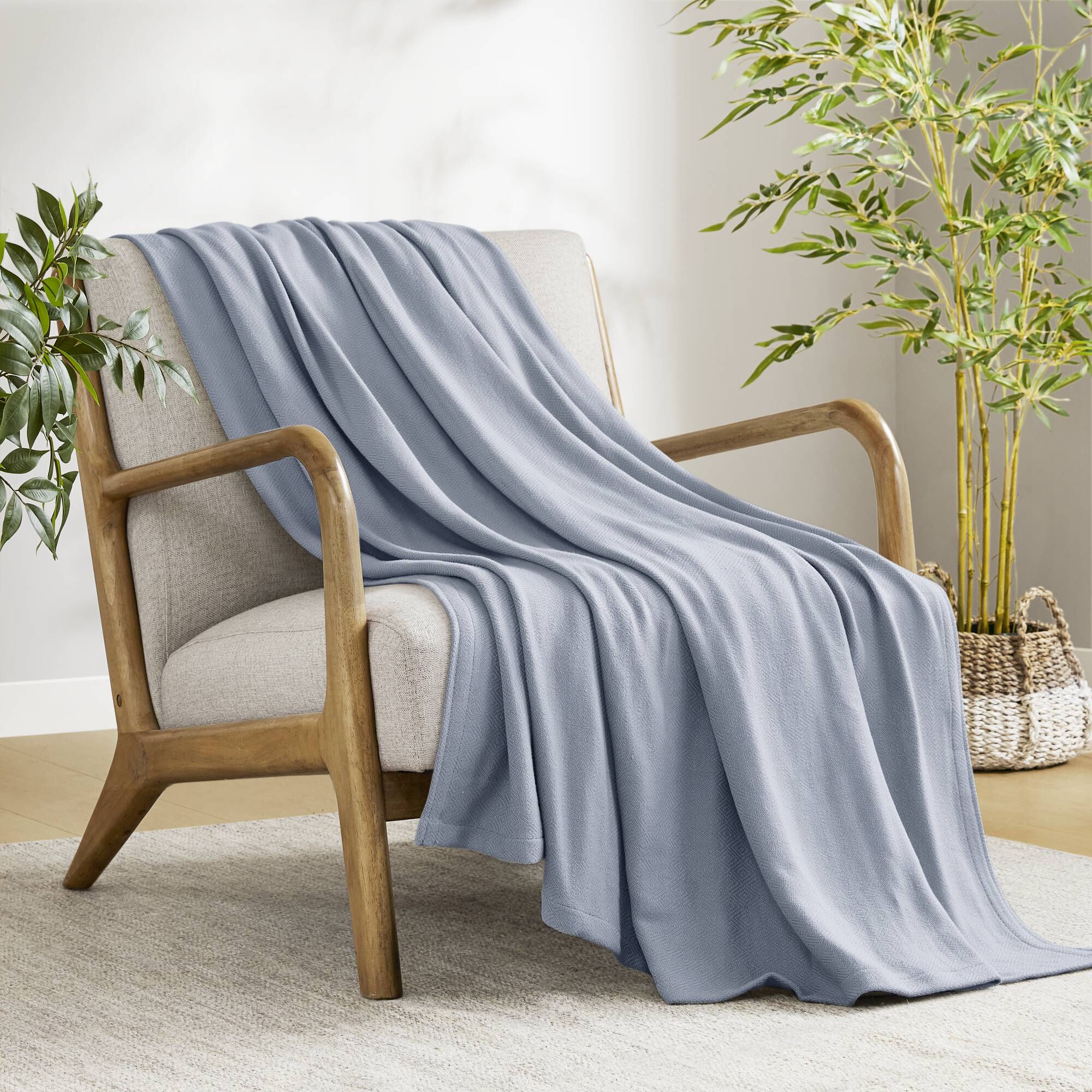 TATAHANCE XB035BTLBLUE81 Blankets-And-Throws - View #6